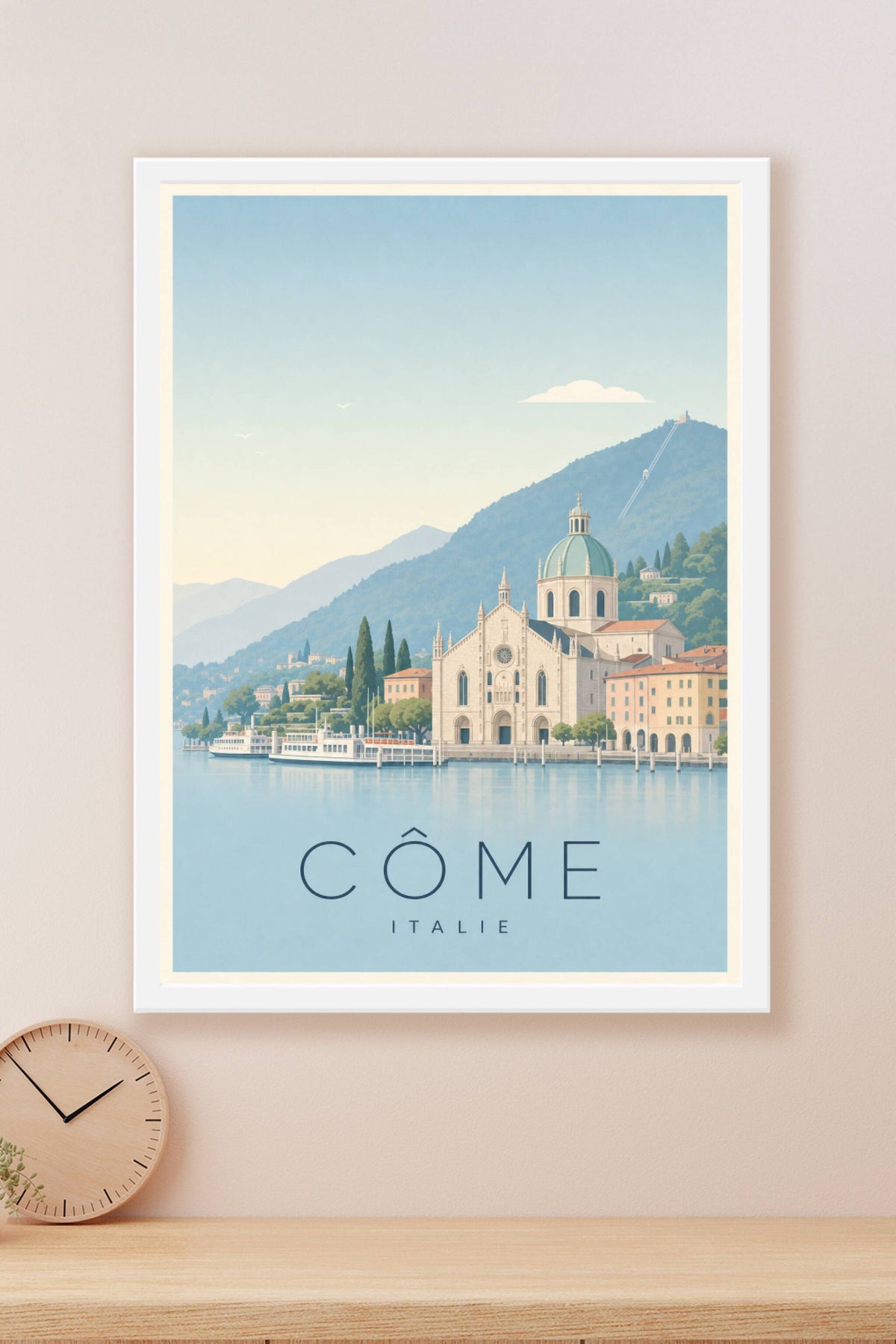 Affiche de Côme - Poster Calme