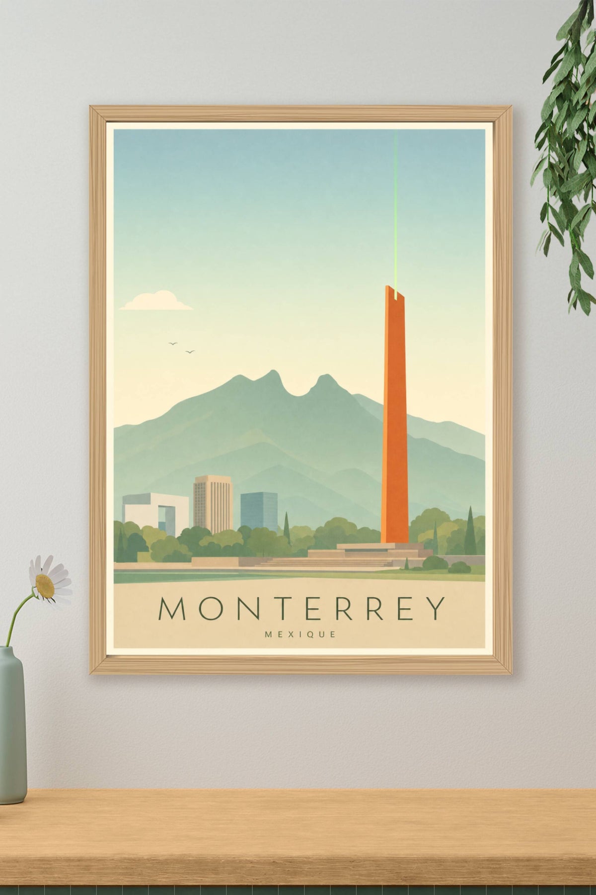 Affiche de Monterrey - Poster Calme