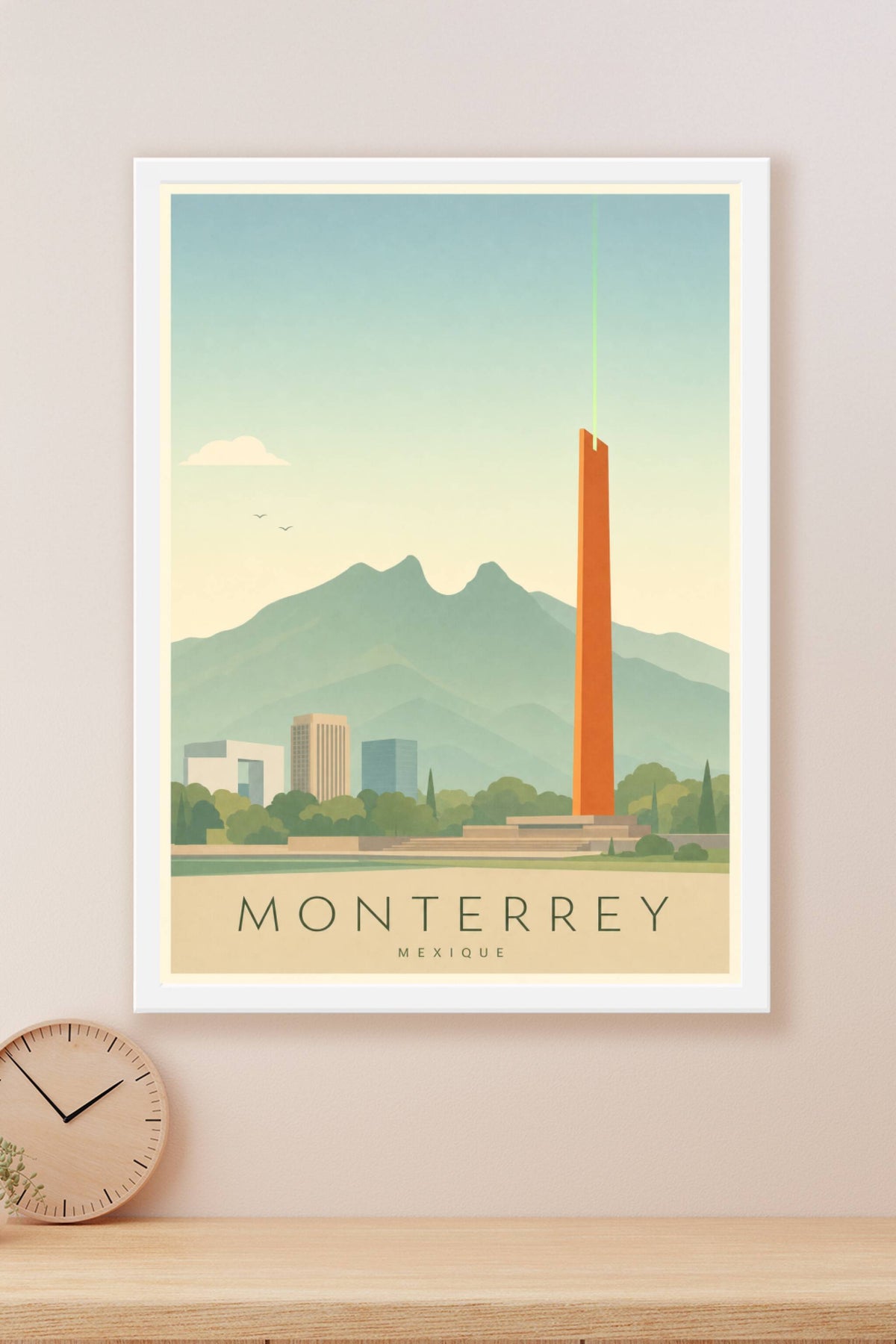 Affiche de Monterrey - Poster Calme