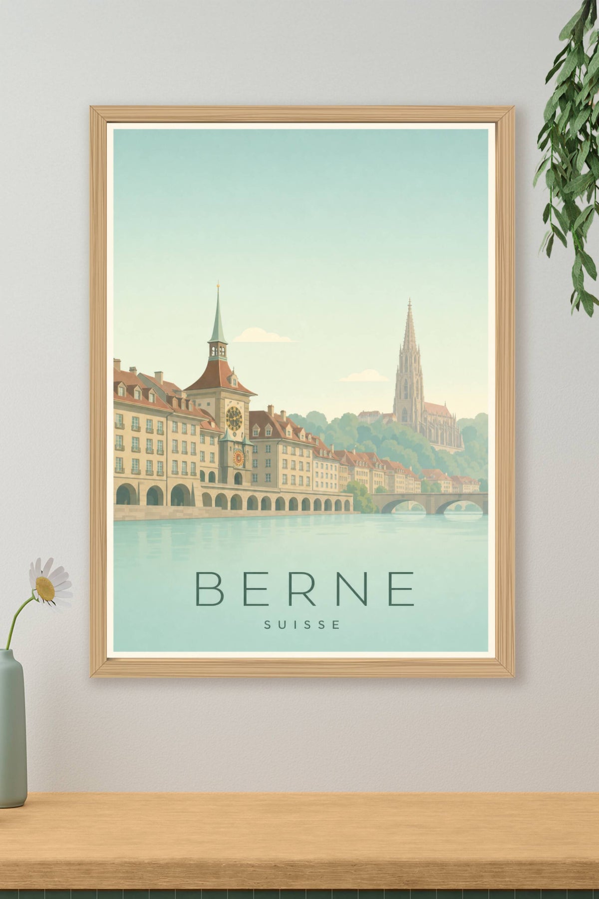 Affiche de Berne - Poster Calme