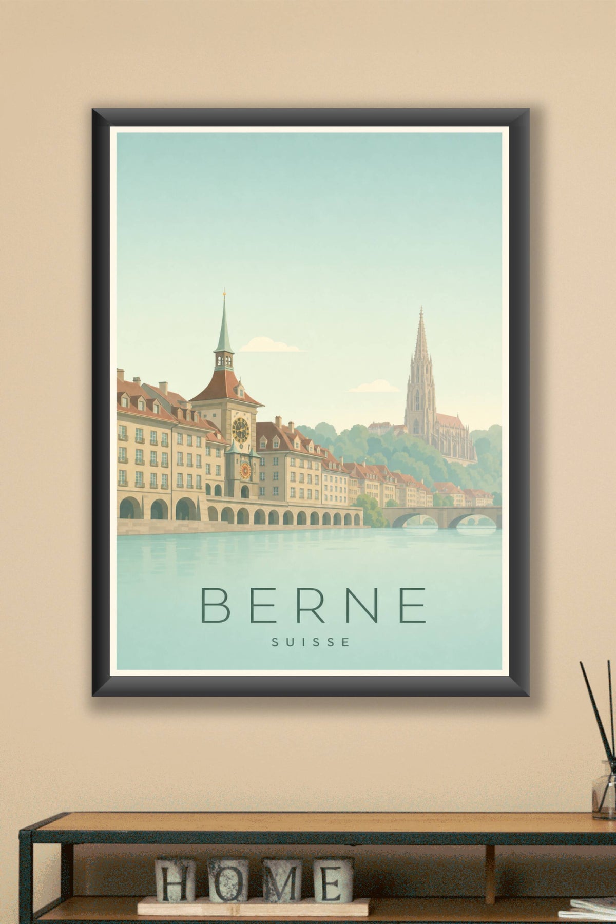 Affiche de Berne - Poster Calme