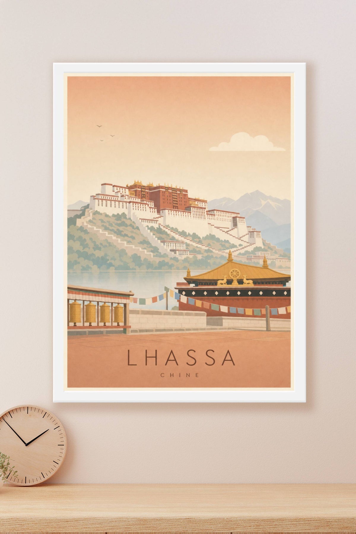 Affiche de Lhassa - Poster Calme
