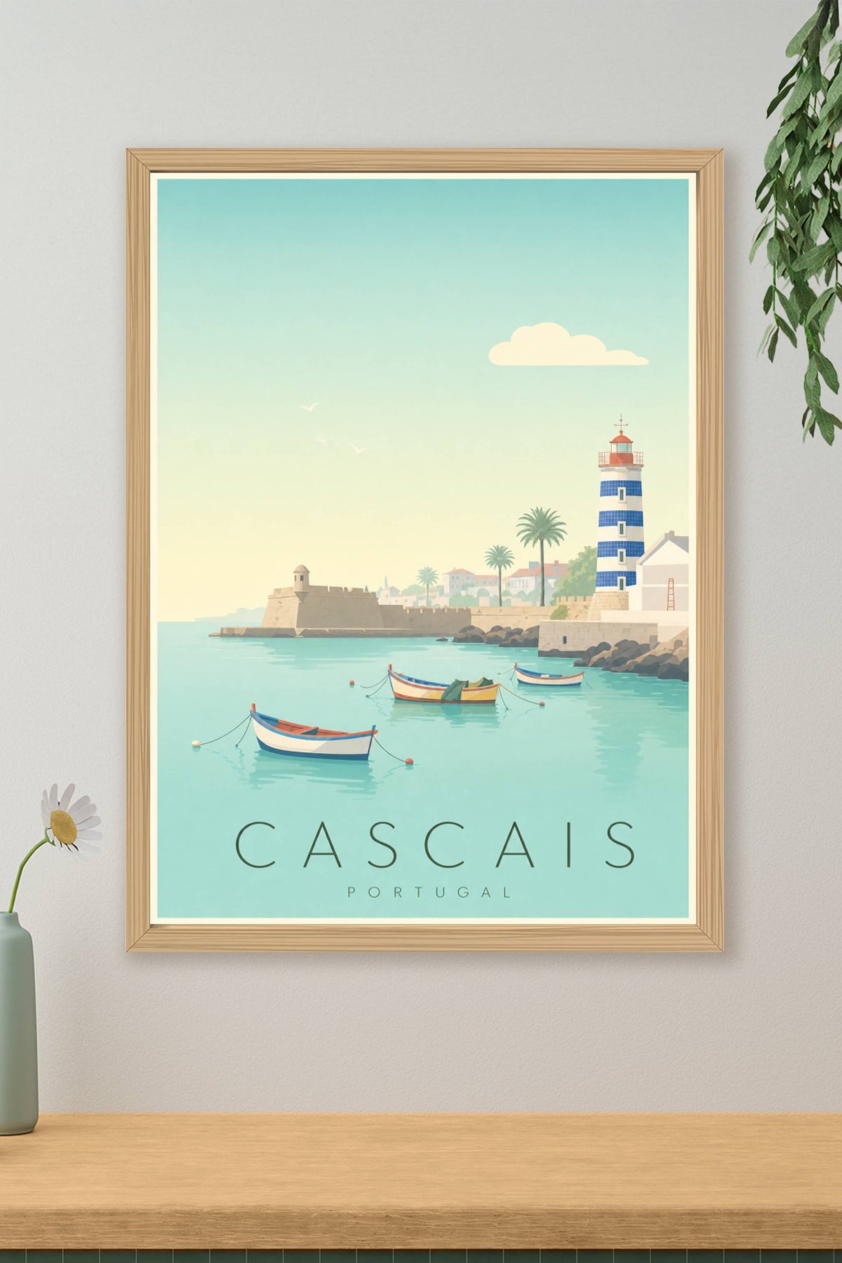 Affiche de Cascais - Poster Calme