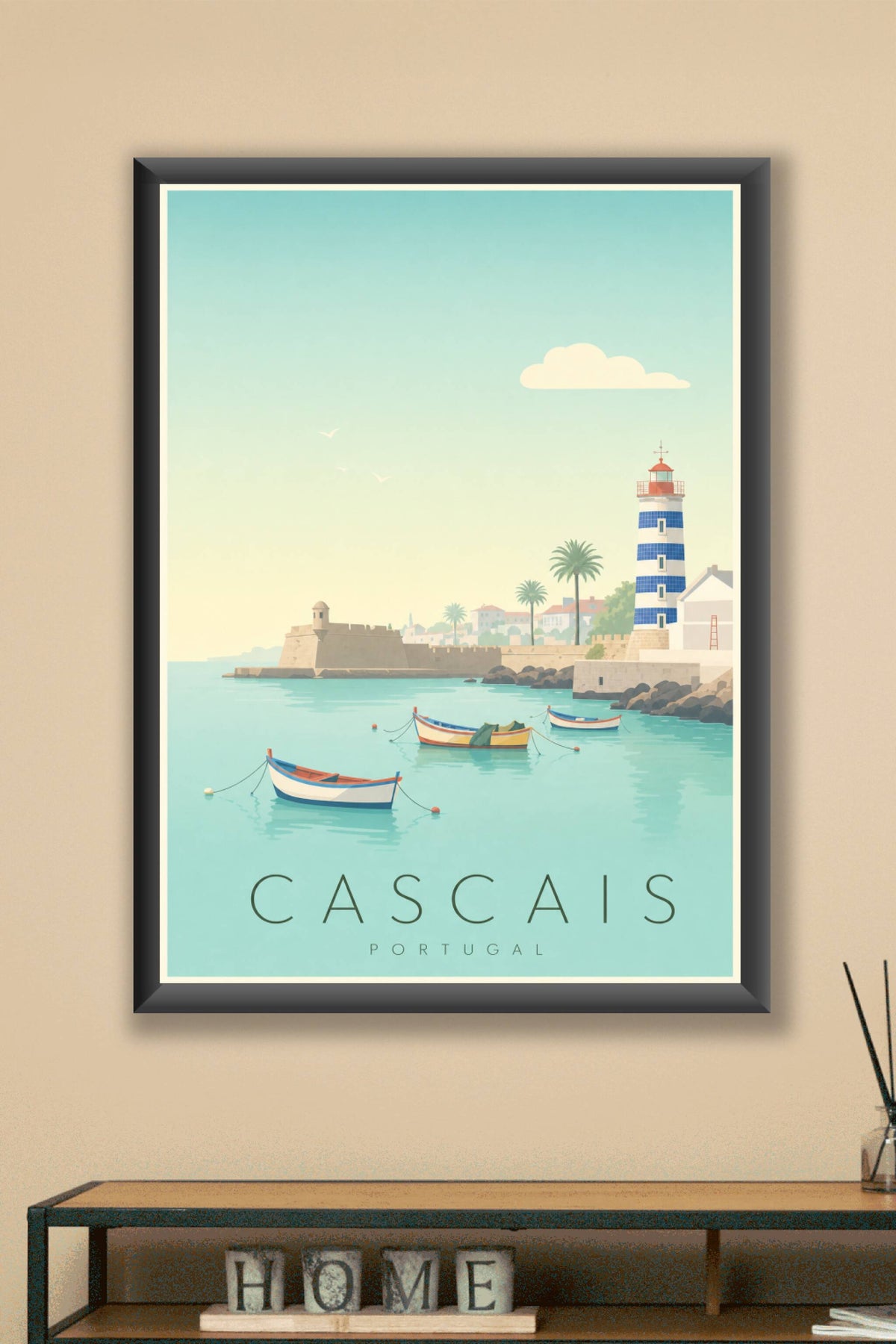 Affiche de Cascais - Poster Calme