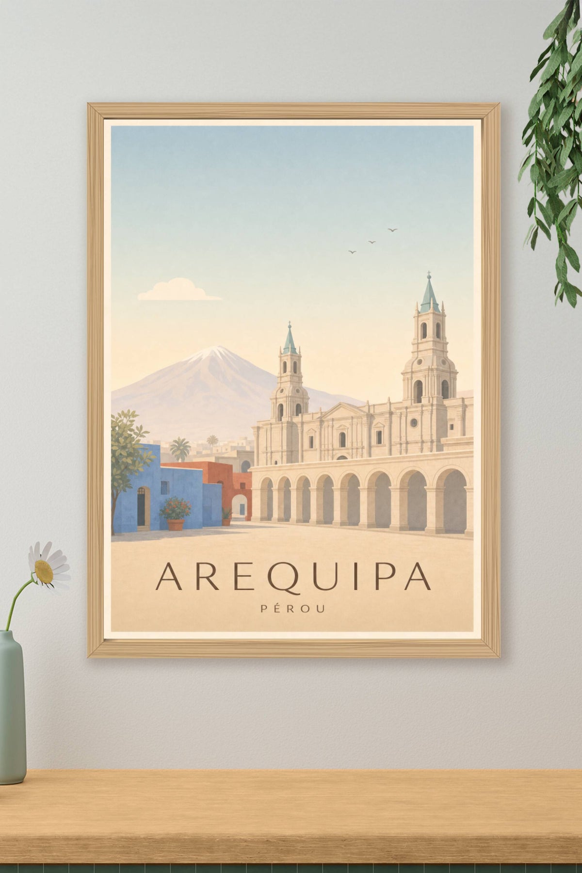 Affiche d'Arequipa - Poster Calme