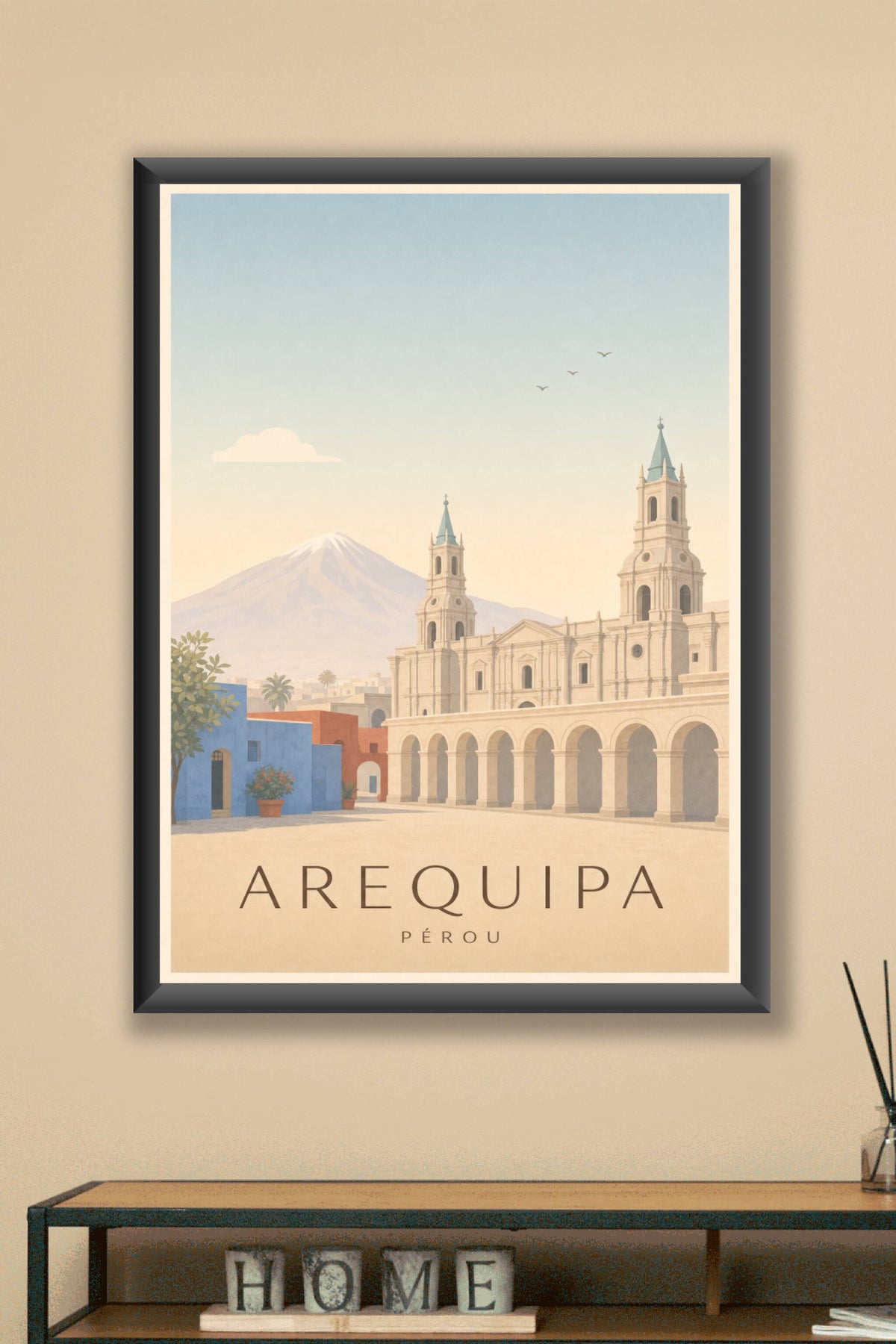 Affiche d'Arequipa - Poster Calme