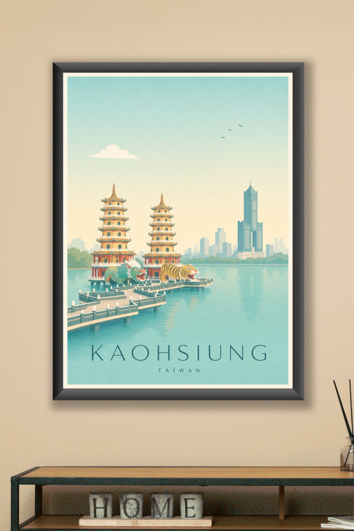Affiche de Kaohsiung - Poster Calme