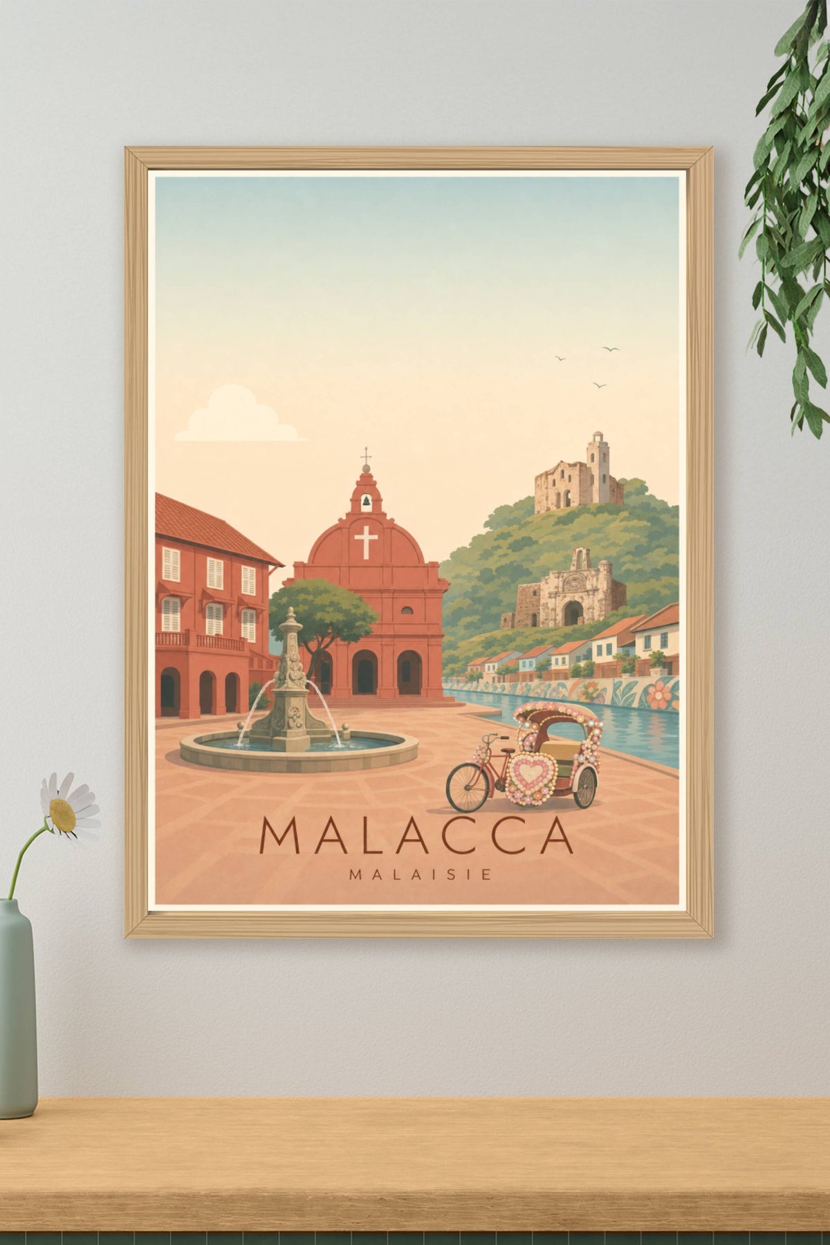 Affiche de Malacca - Poster Calme