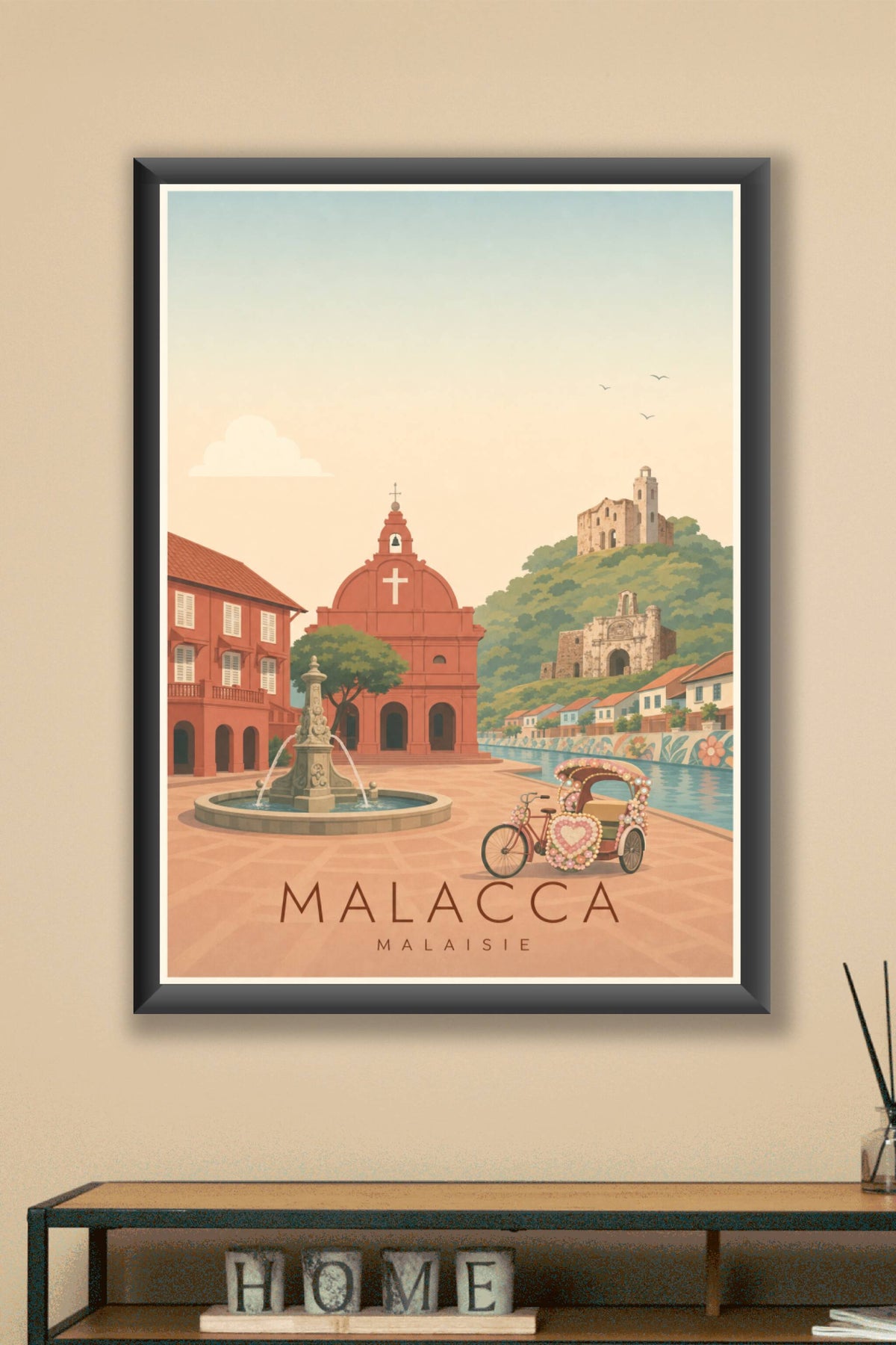 Affiche de Malacca - Poster Calme
