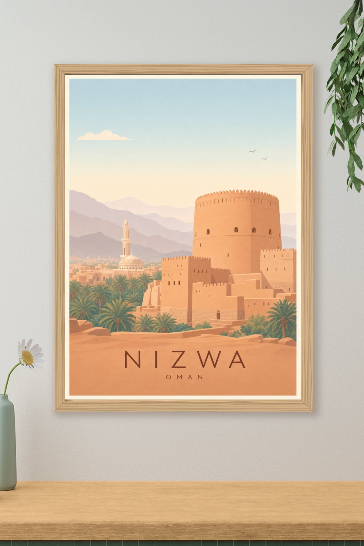 Affiche de Nizwa - Poster Calme