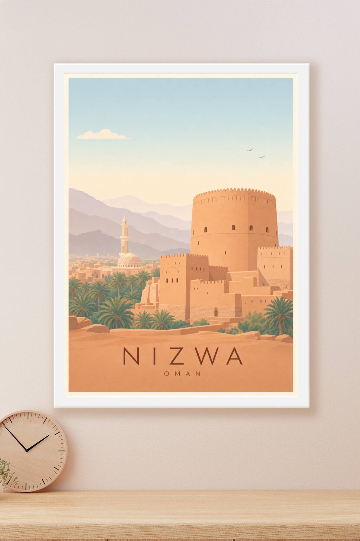 Affiche de Nizwa - Poster Calme