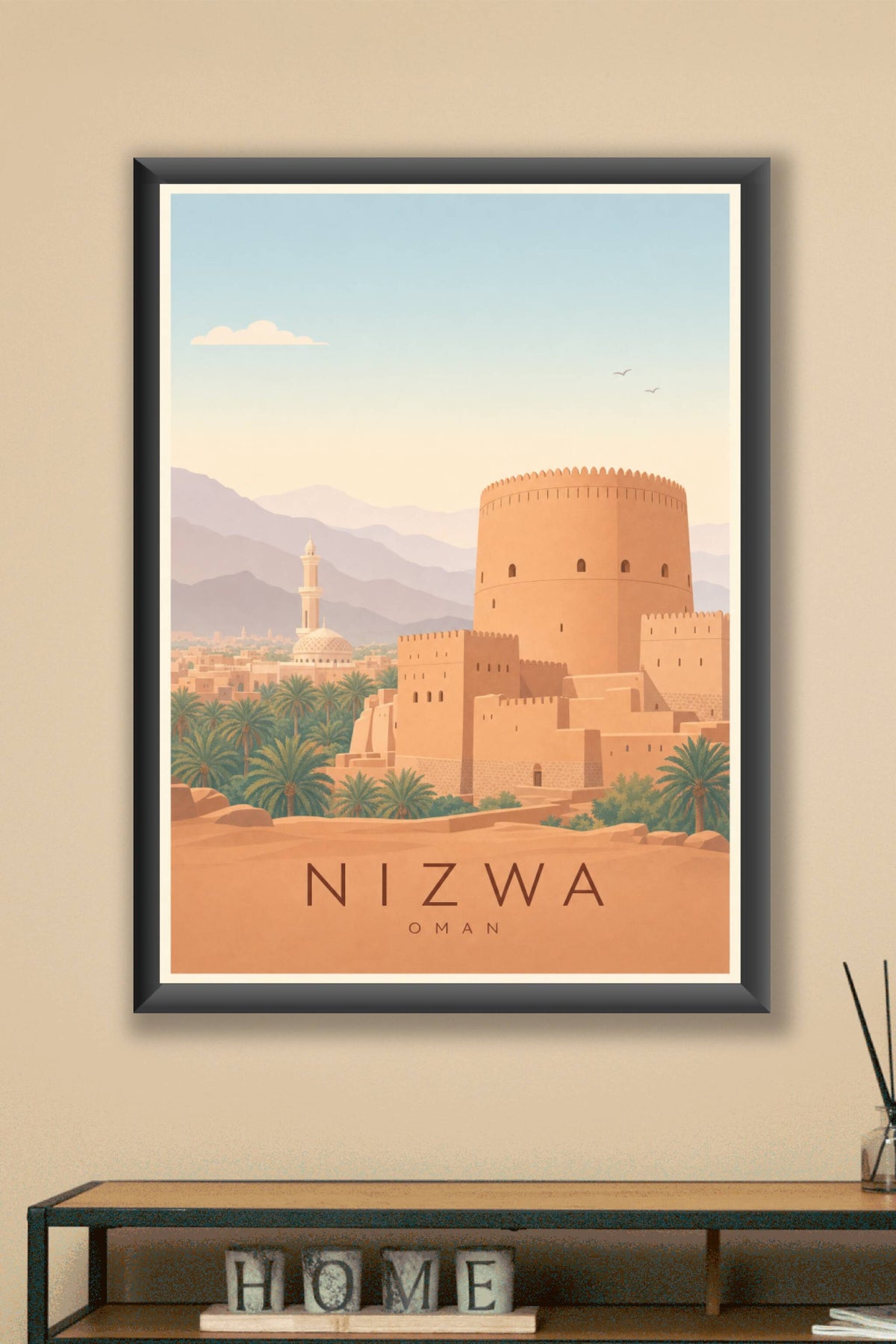 Affiche de Nizwa - Poster Calme