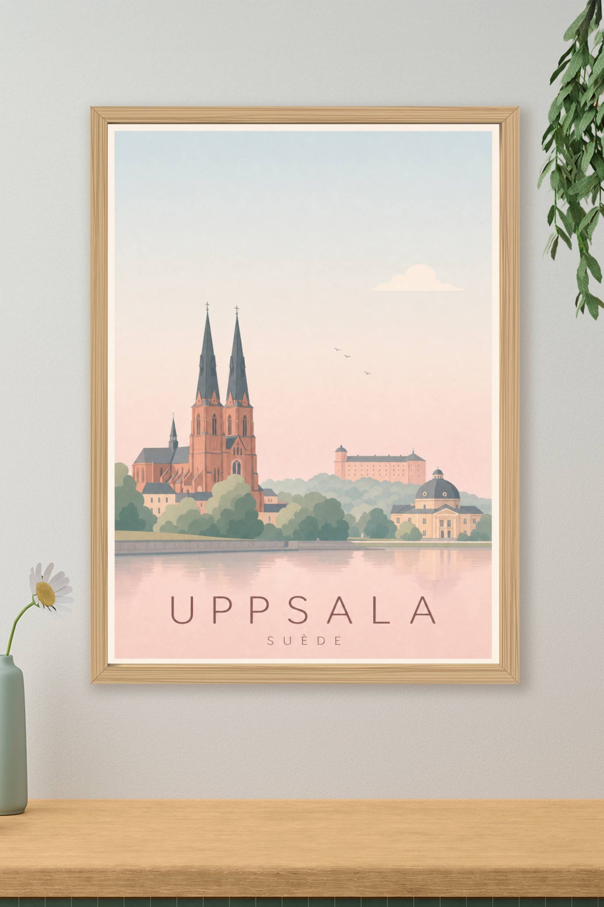 Affiche d'Uppsala - Poster Calme
