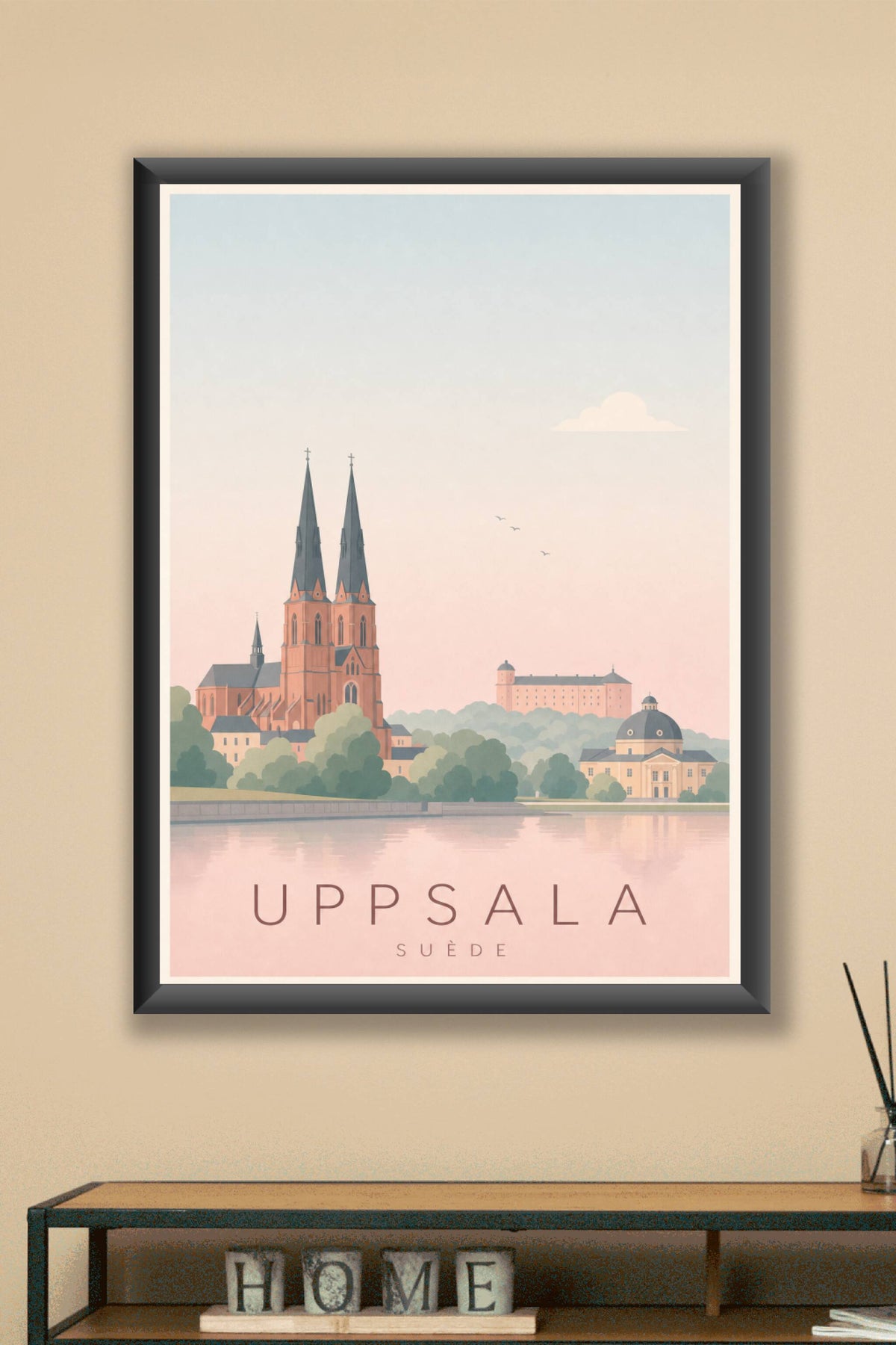 Affiche d'Uppsala - Poster Calme