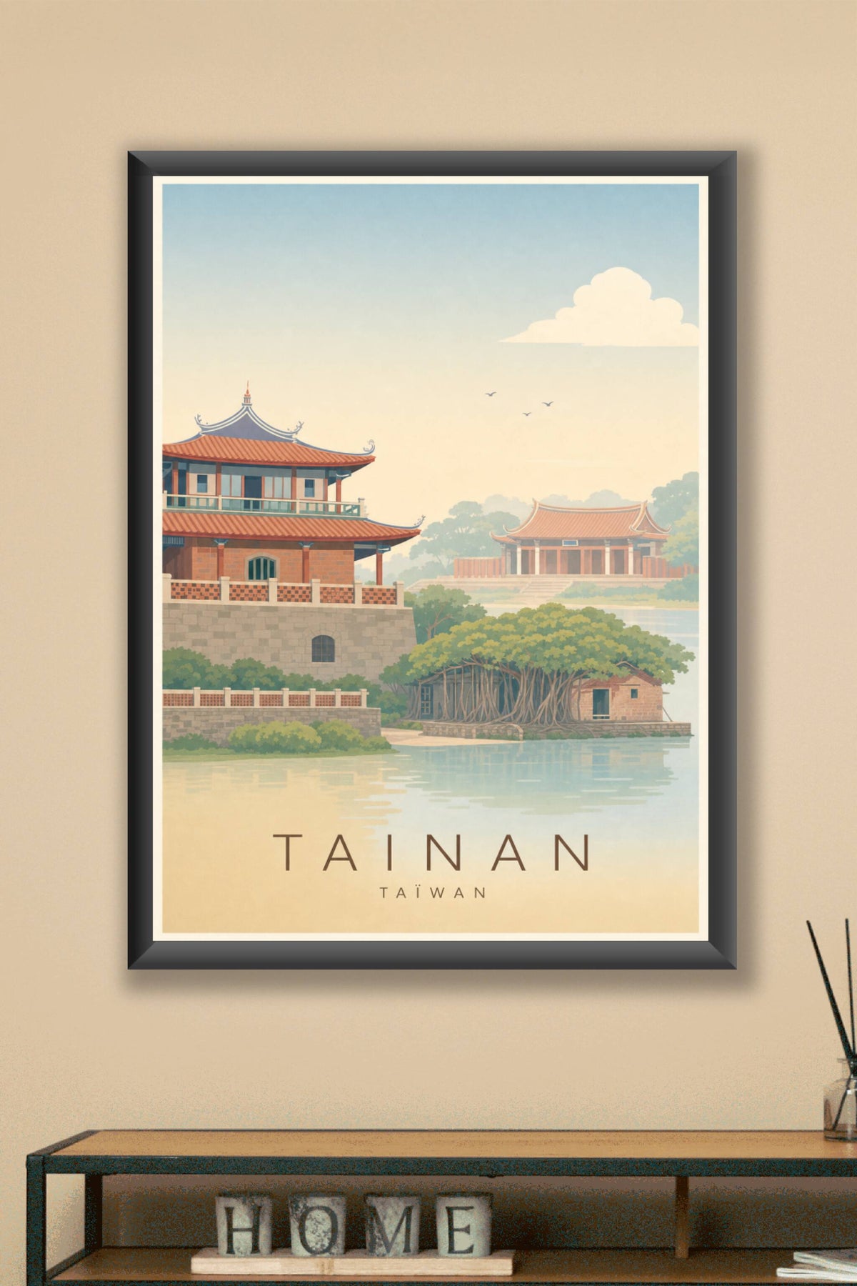 Affiche de Tainan - Poster Calme