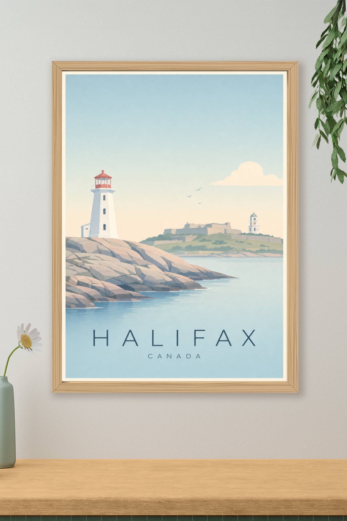 Affiche d'Halifax - Poster Calme