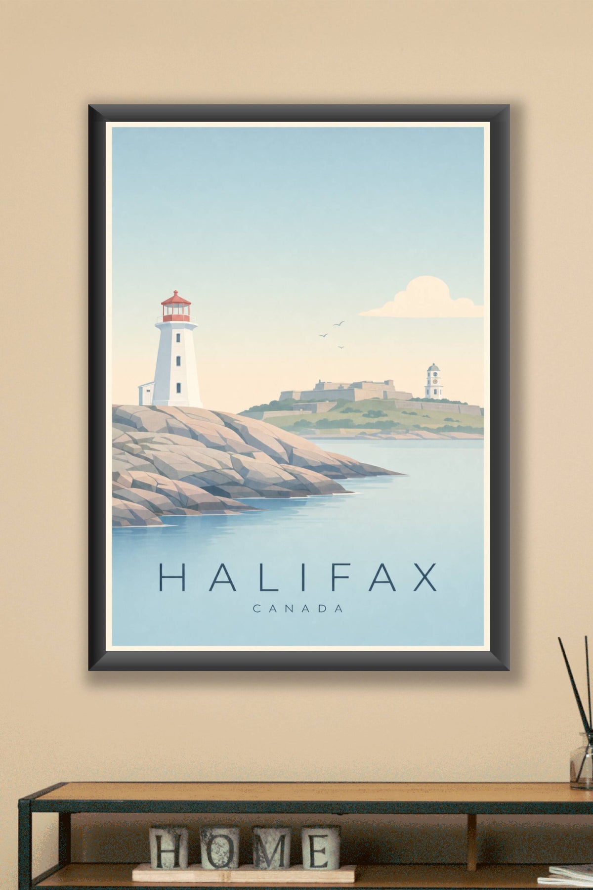 Affiche d'Halifax - Poster Calme