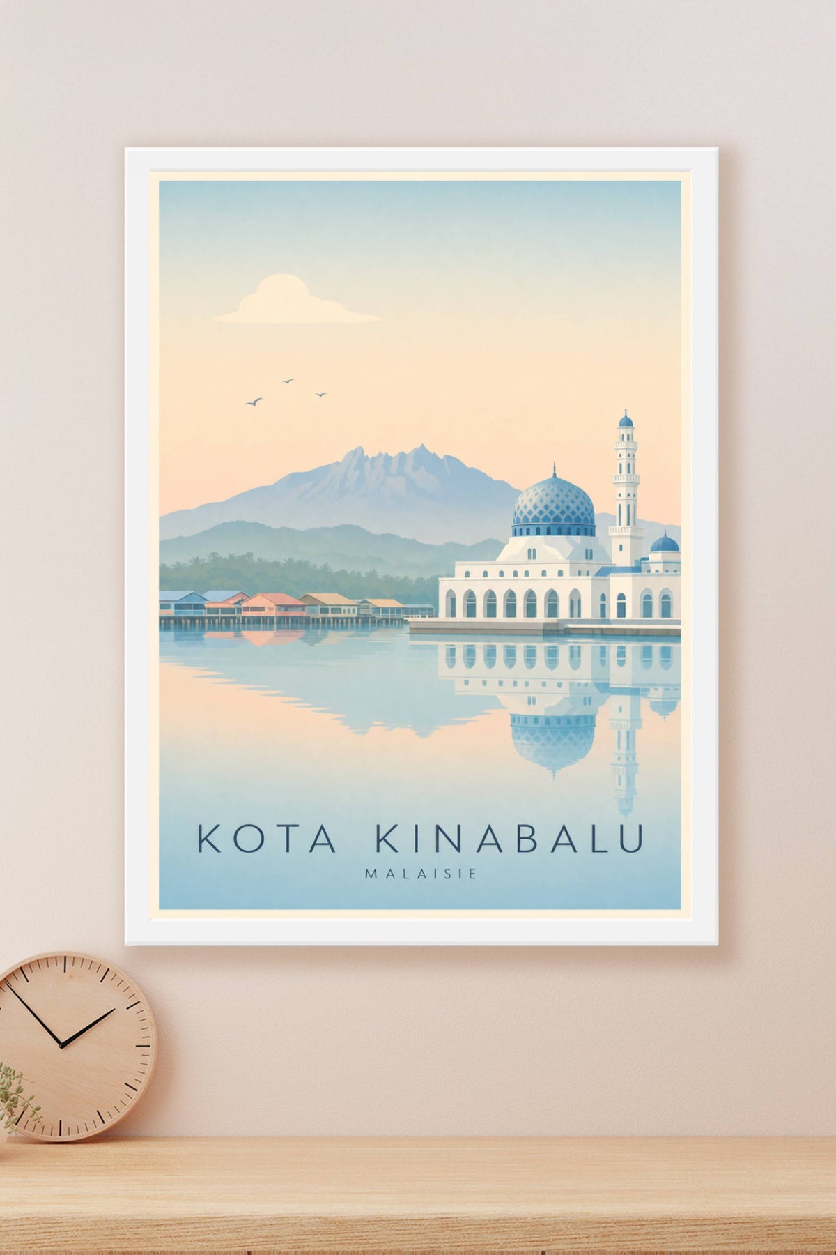 Affiche de Kota Kinabalu - Poster Calme