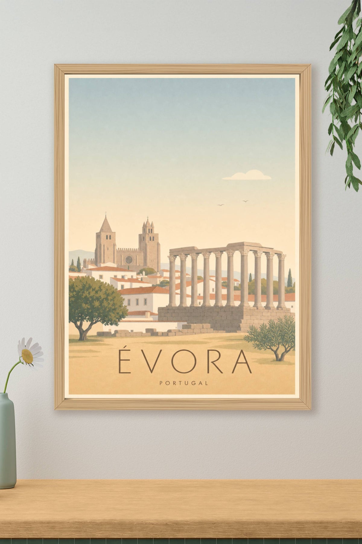 Affiche d'Évora - Poster Calme