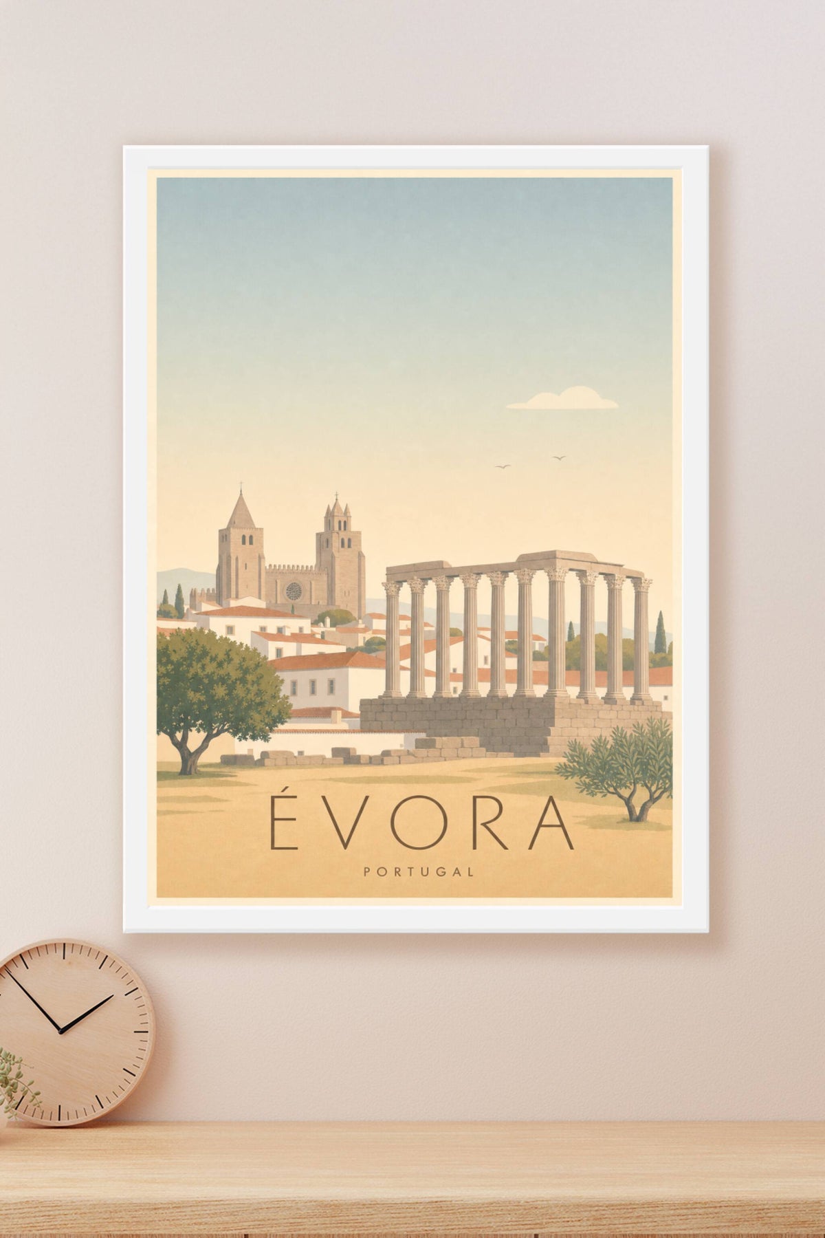 Affiche d'Évora - Poster Calme