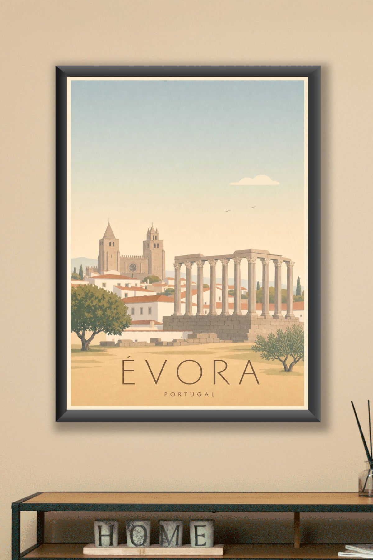 Affiche d'Évora - Poster Calme
