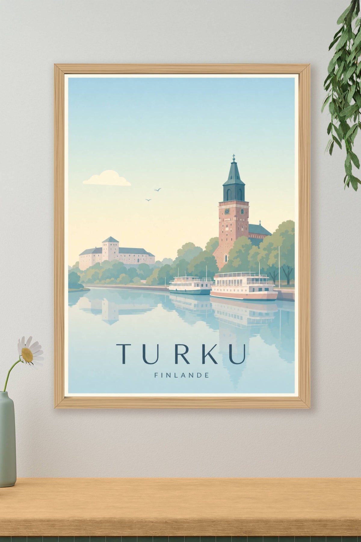 Affiche de Turku - Poster Calme