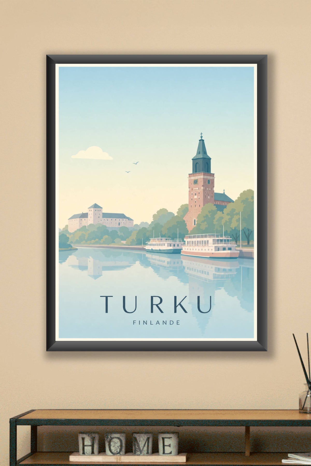 Affiche de Turku - Poster Calme