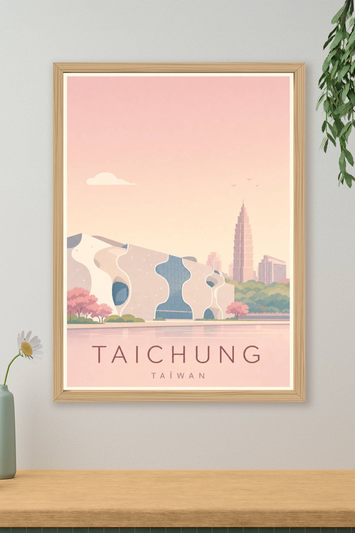 Affiche de Taichung - Poster Calme