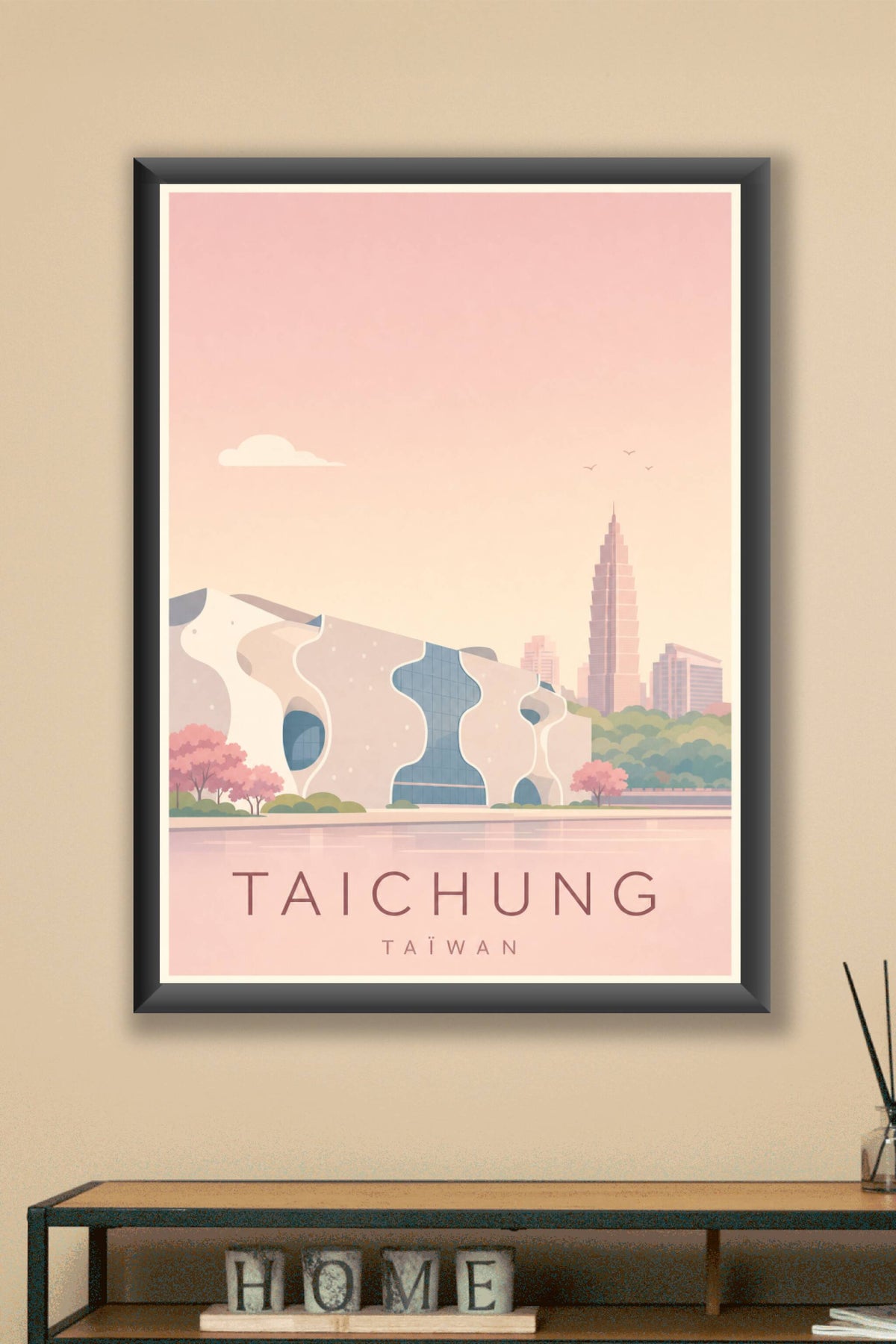 Affiche de Taichung - Poster Calme