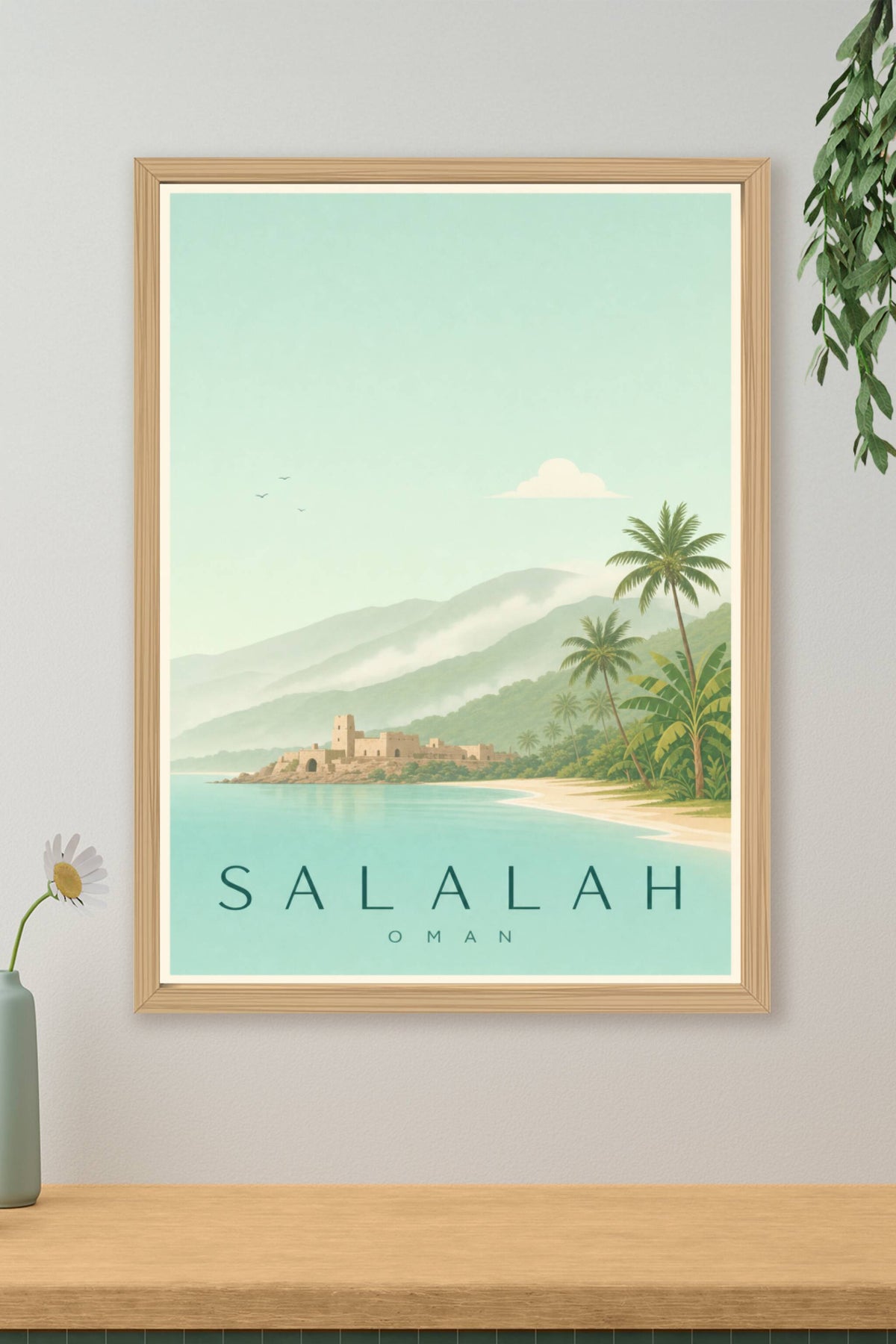Affiche de Salalah - Poster Calme