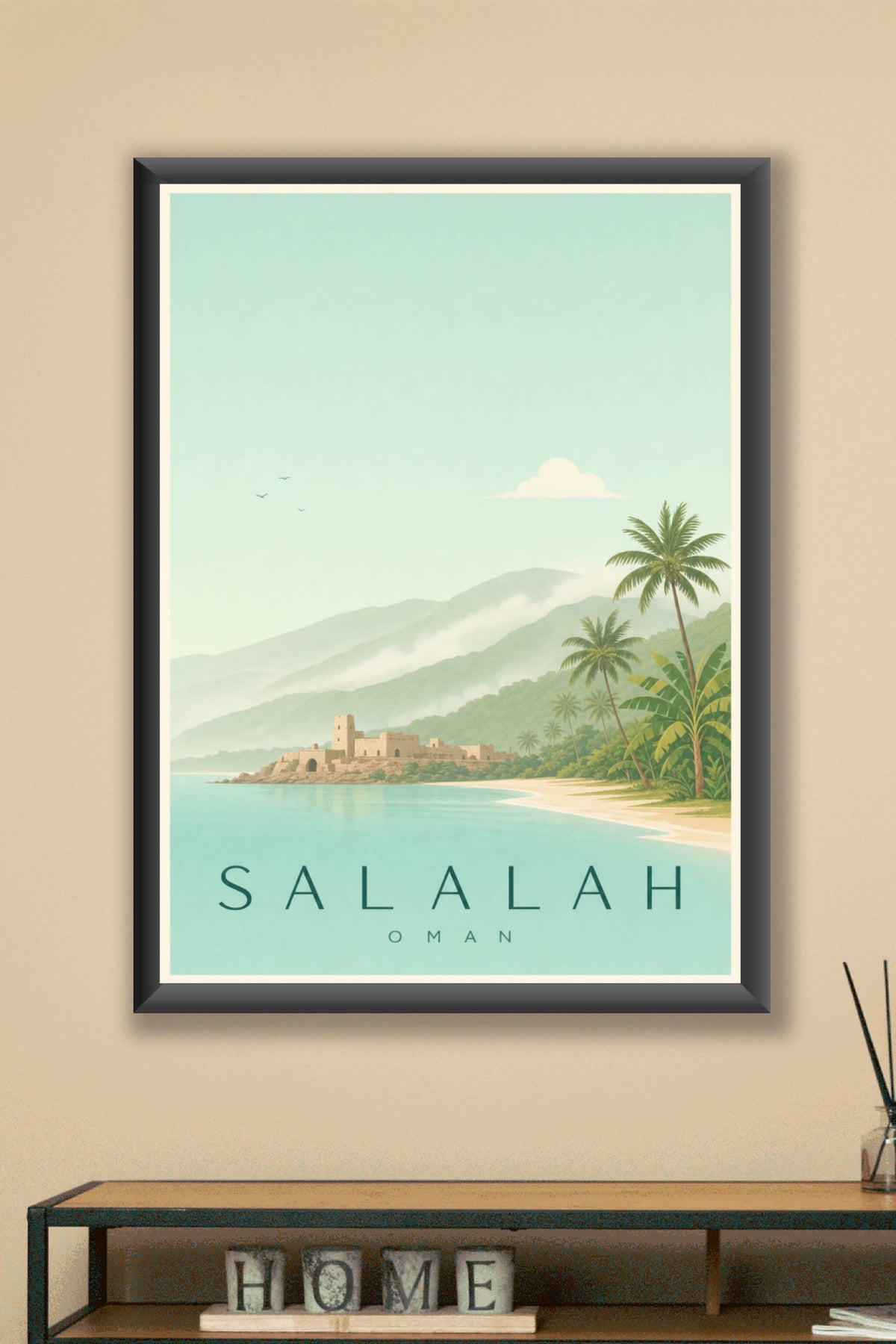 Affiche de Salalah - Poster Calme