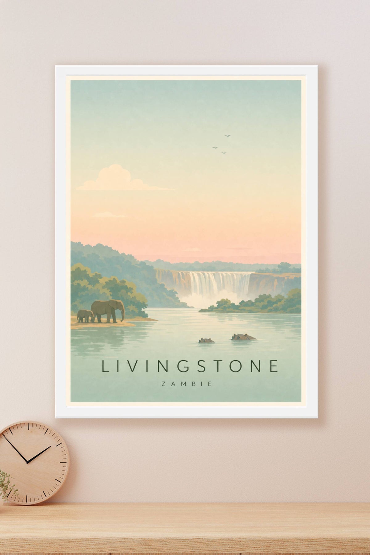 Affiche de Livingstone - Poster Calme