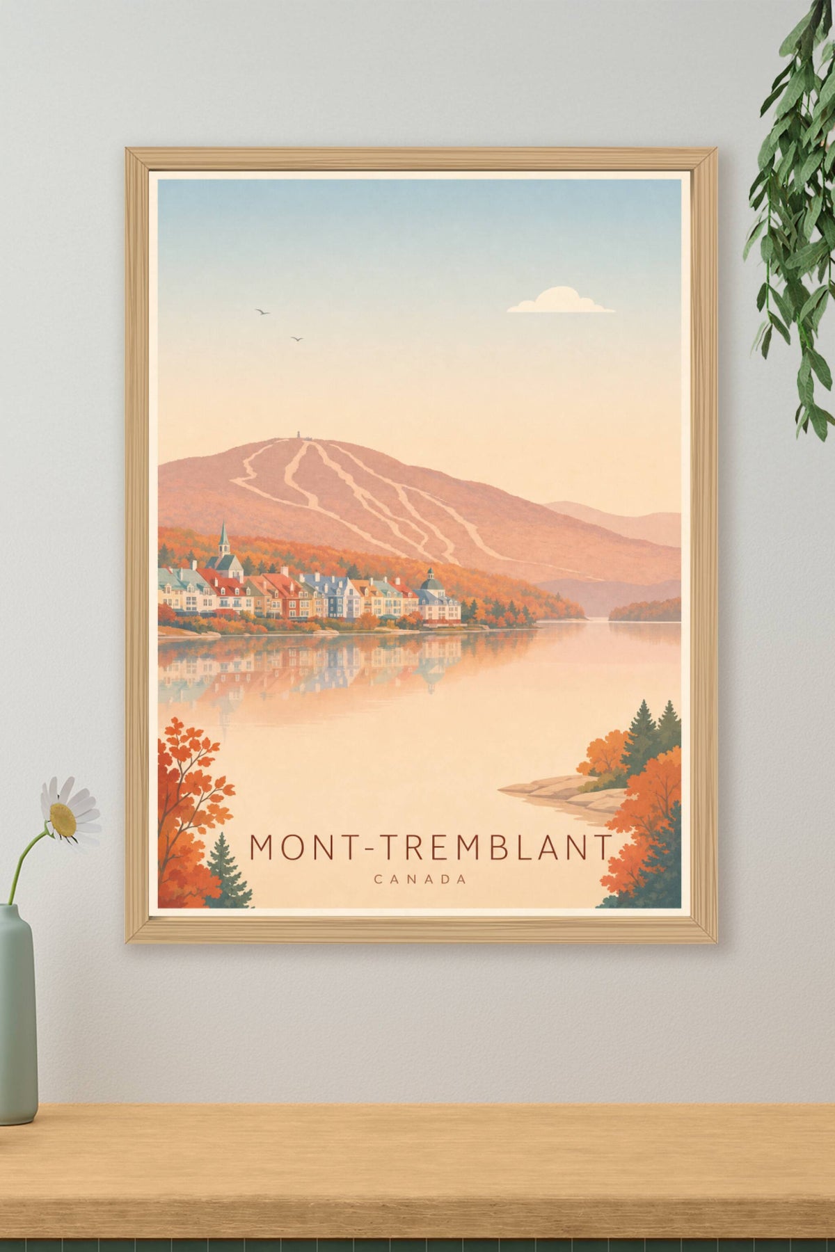 Affiche de Mont-Tremblant - Poster Calme
