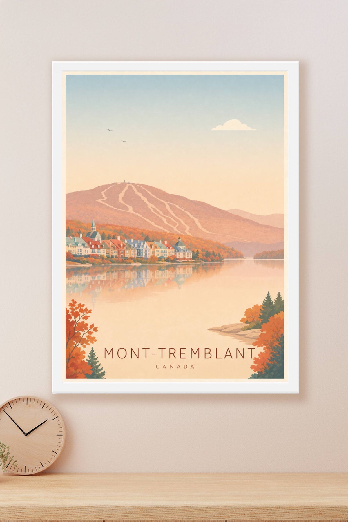 Affiche de Mont-Tremblant - Poster Calme
