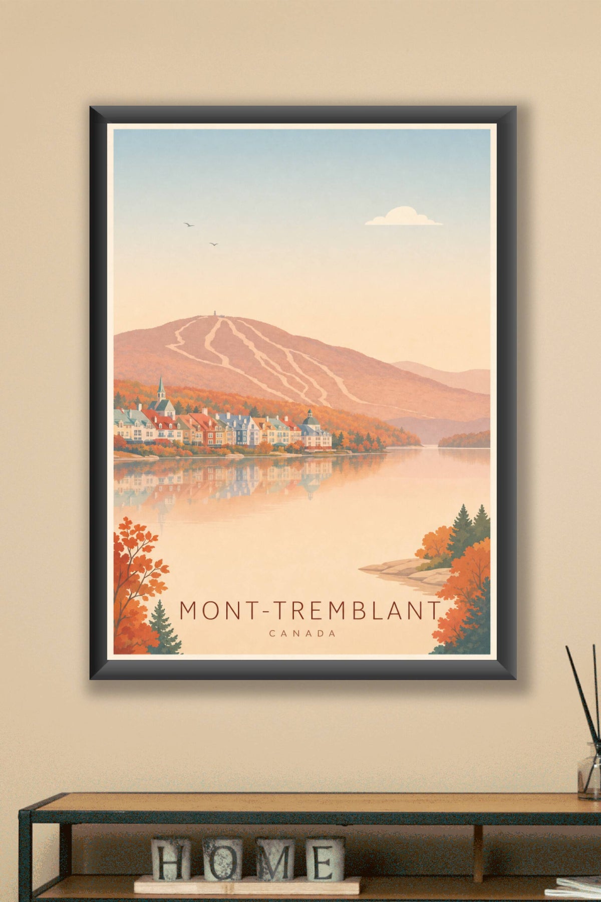 Affiche de Mont-Tremblant - Poster Calme