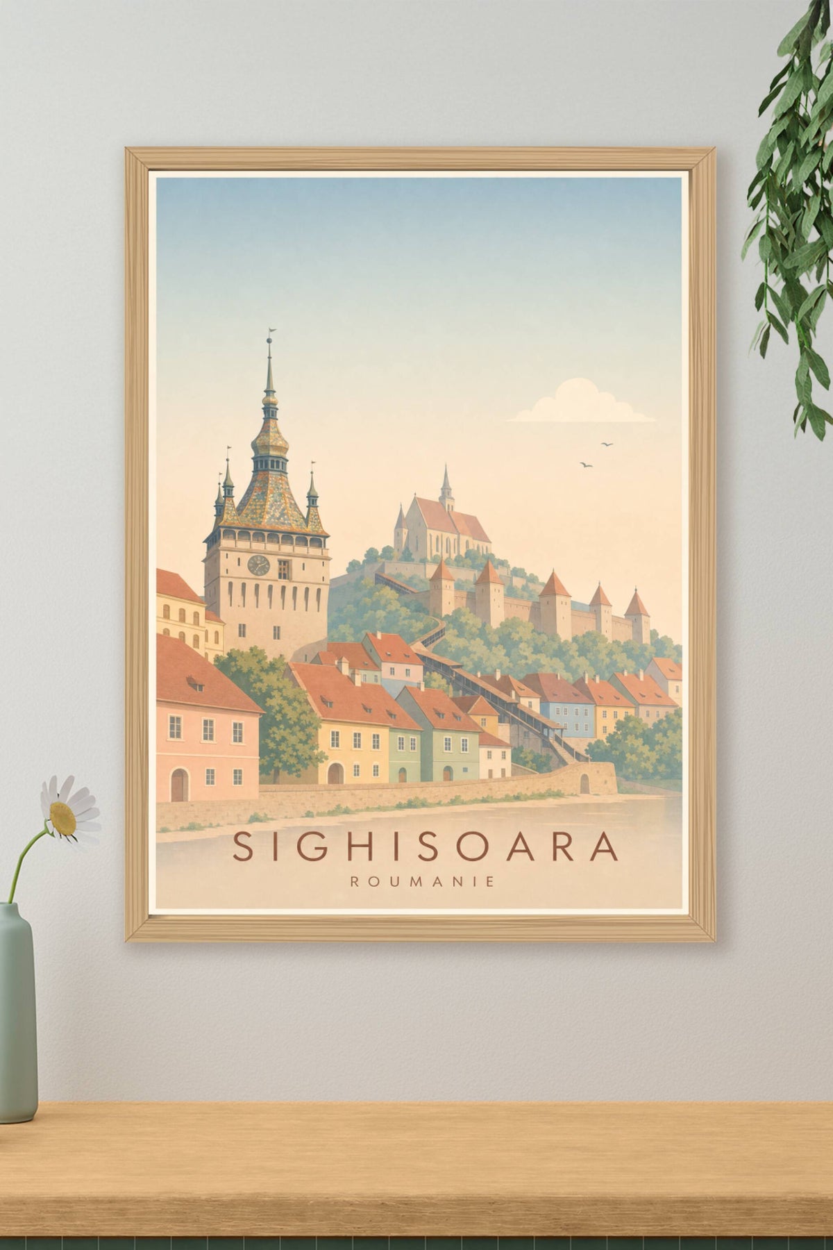 Affiche de Sighisoara - Poster Calme