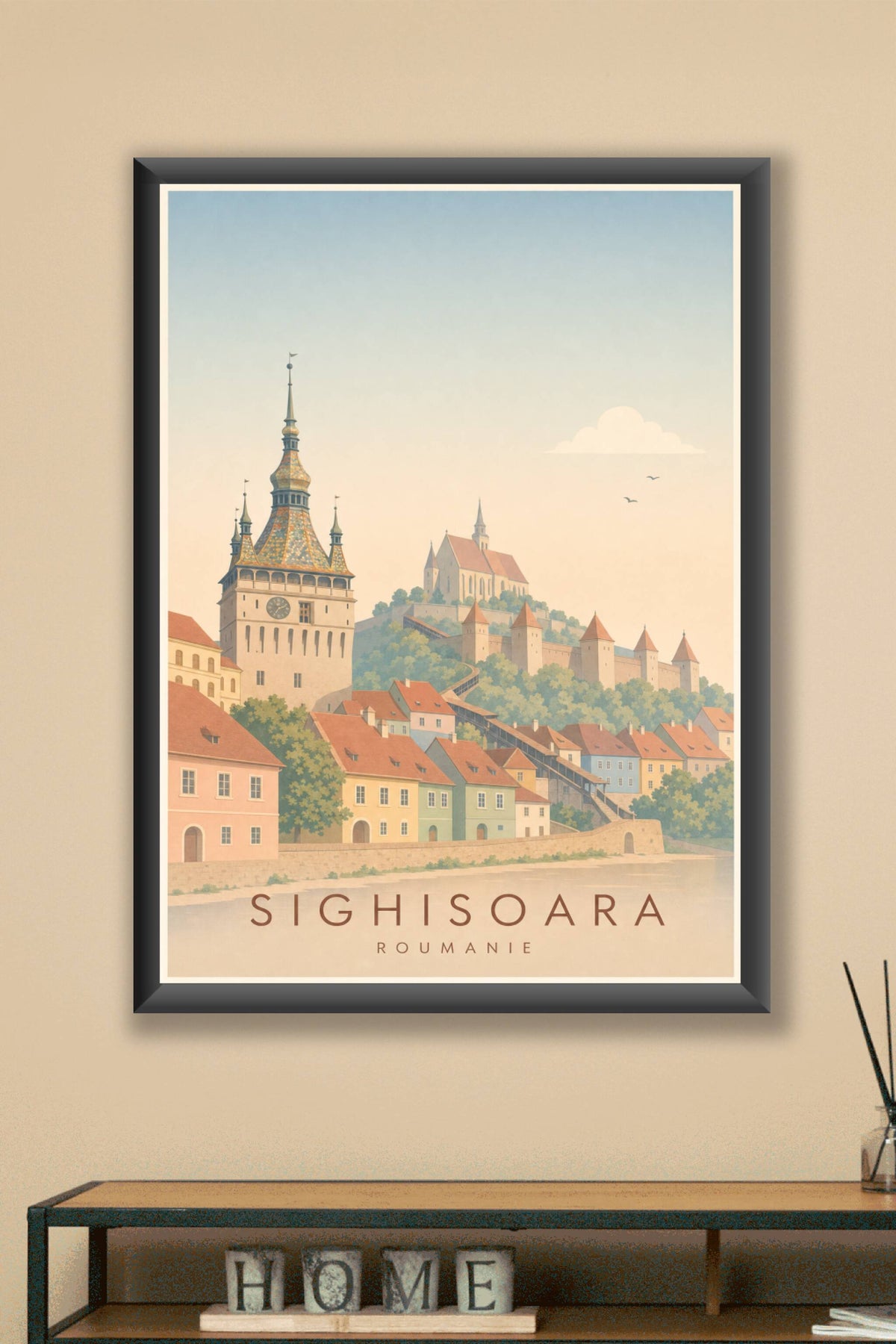 Affiche de Sighisoara - Poster Calme
