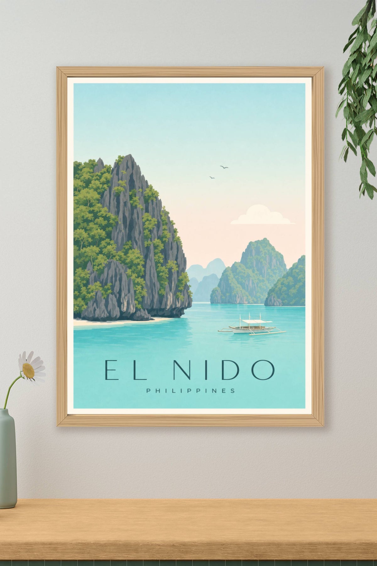 Affiche d'El Nido - Poster Calme