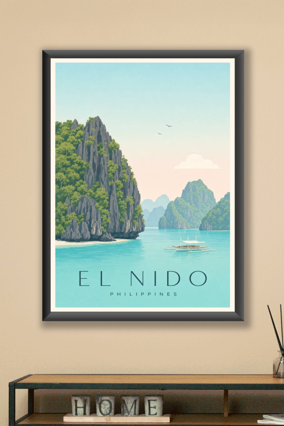 Affiche d'El Nido - Poster Calme