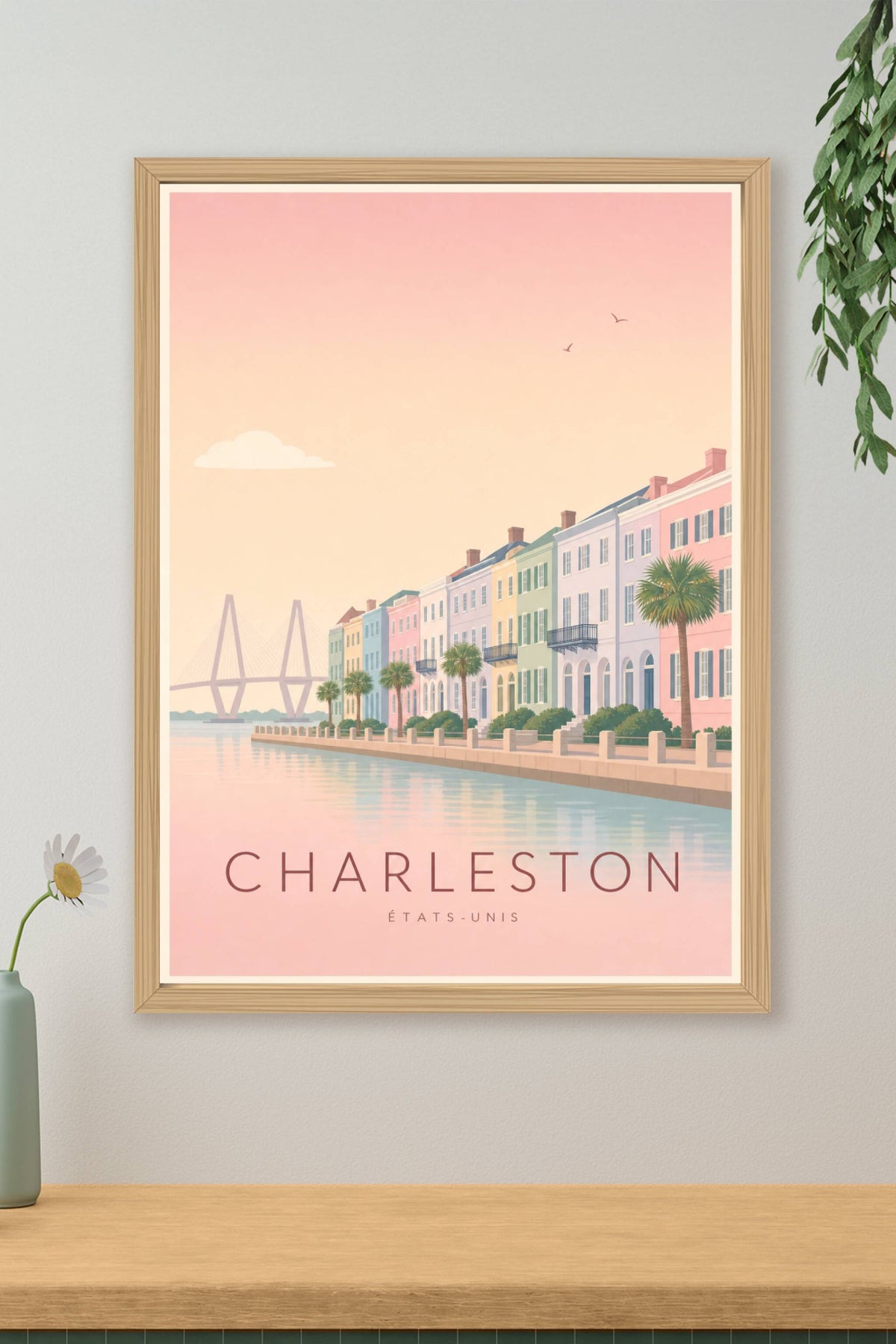 Affiche de Charleston - Poster Calme