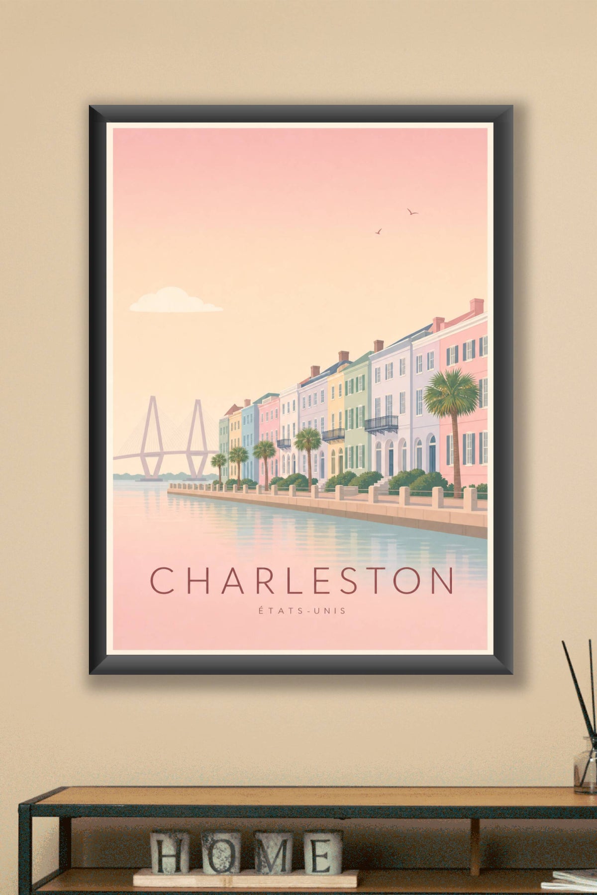 Affiche de Charleston - Poster Calme