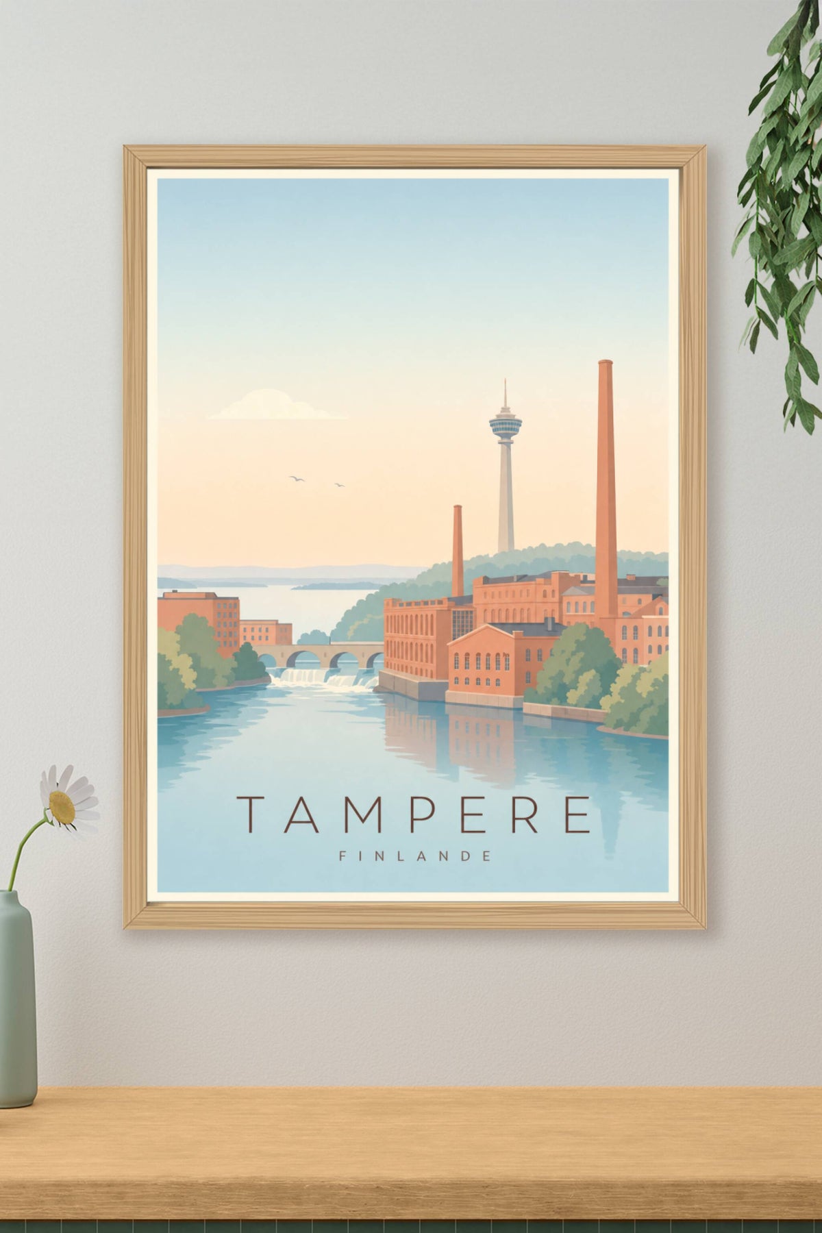Affiche de Tampere - Poster Calme