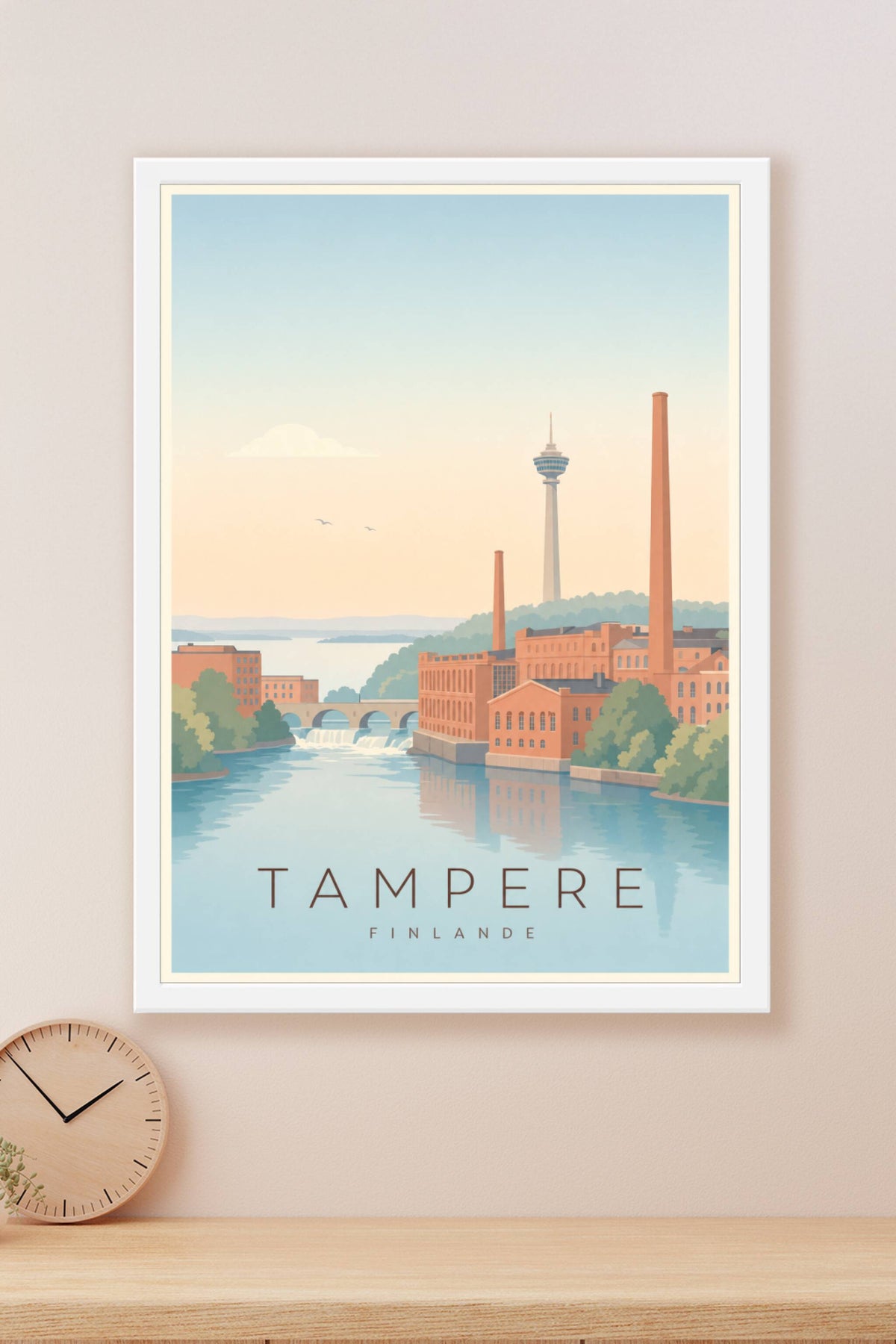Affiche de Tampere - Poster Calme