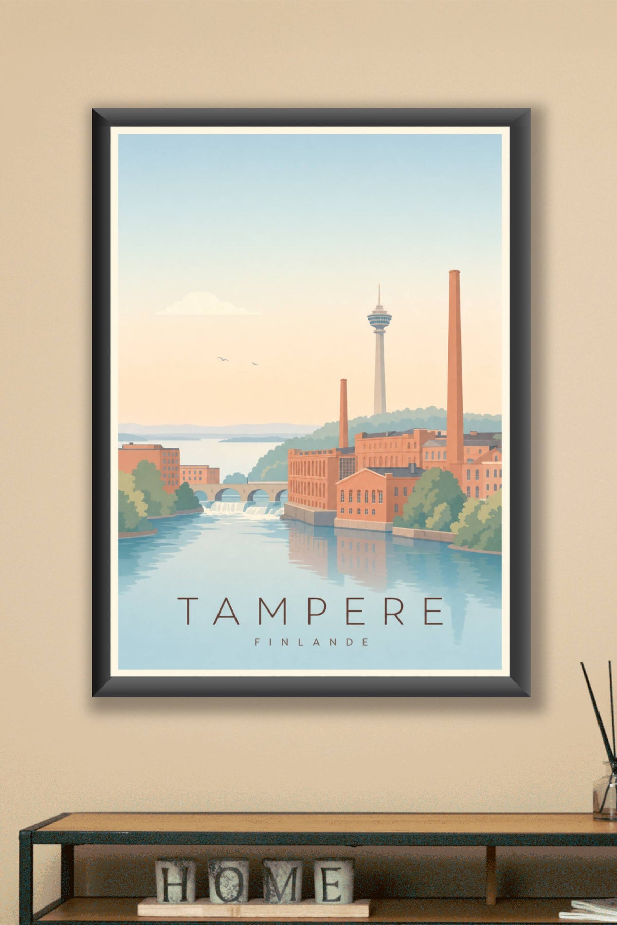 Affiche de Tampere - Poster Calme