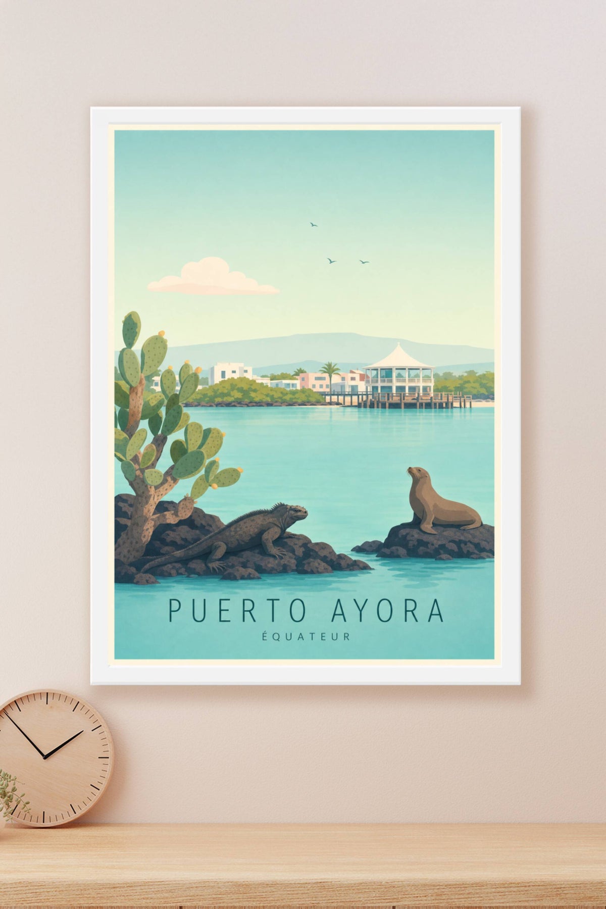 Affiche de Puerto Ayora - Poster Calme