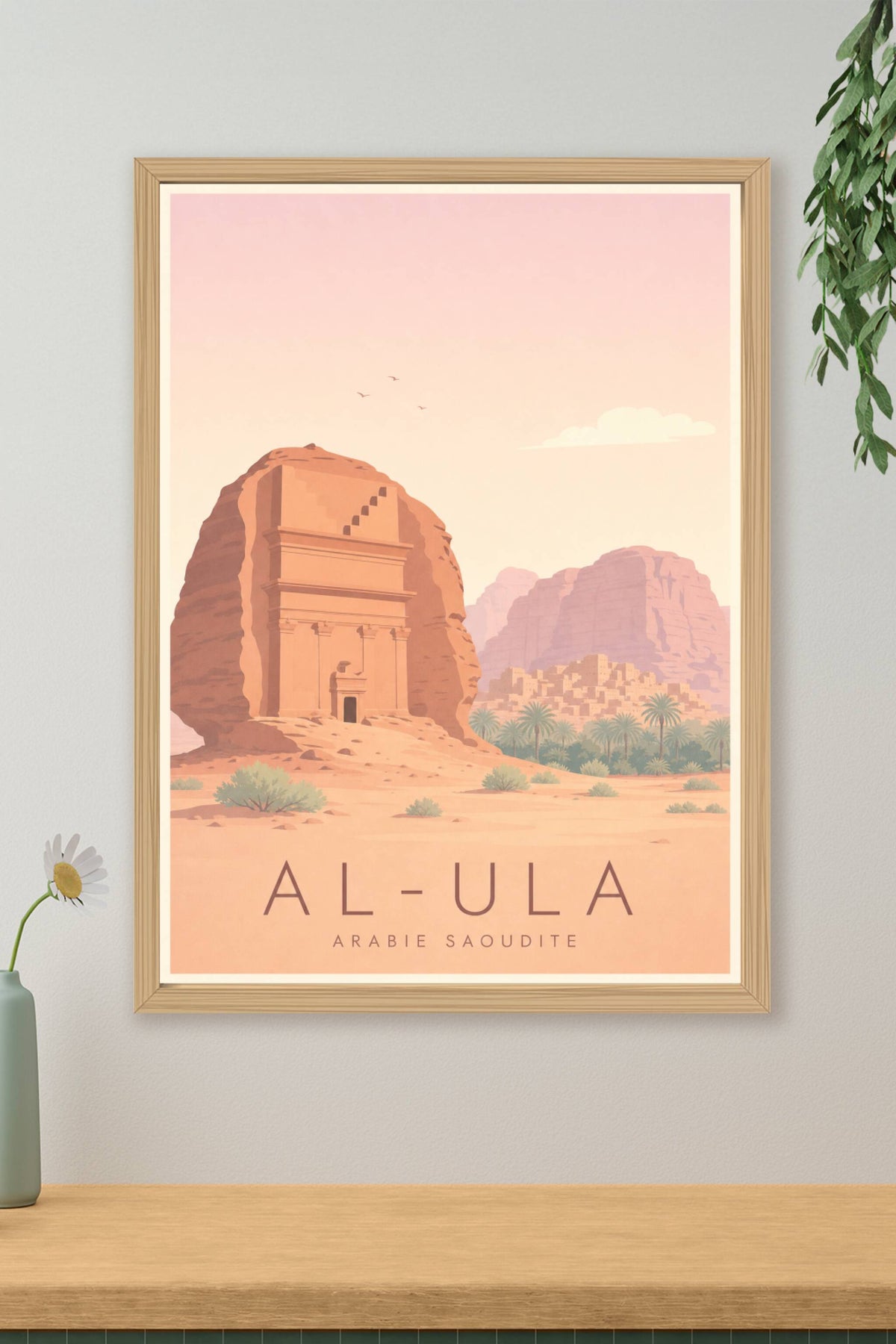 Affiche d'Al-Ula - Poster Calme