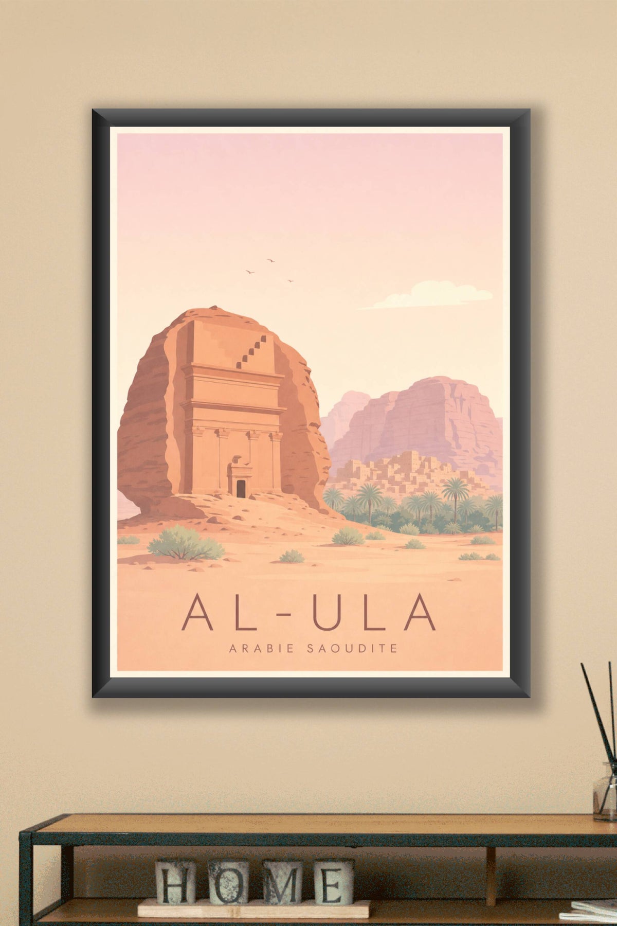 Affiche d'Al-Ula - Poster Calme