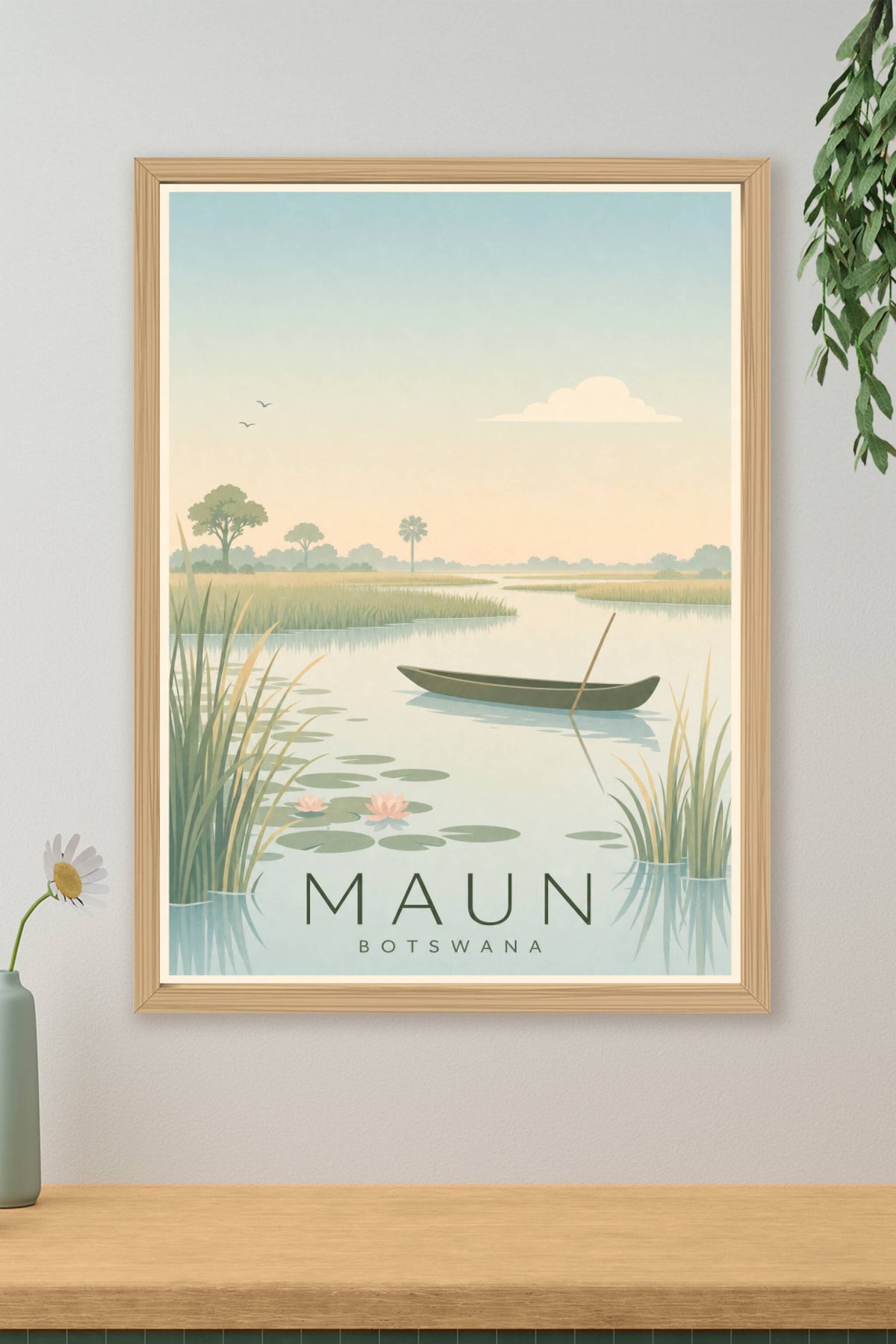 Affiche de Maun - Poster Calme