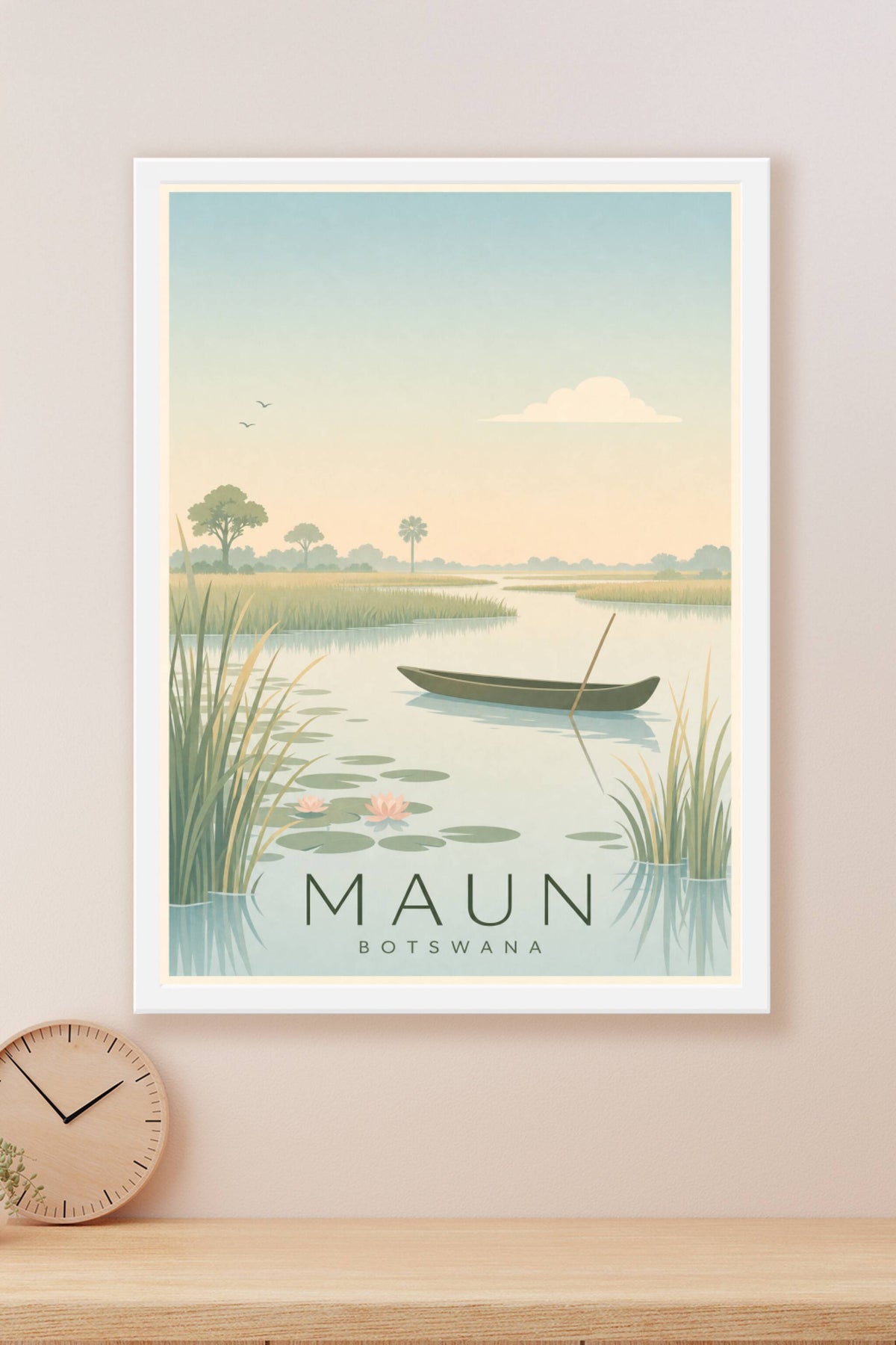 Affiche de Maun - Poster Calme