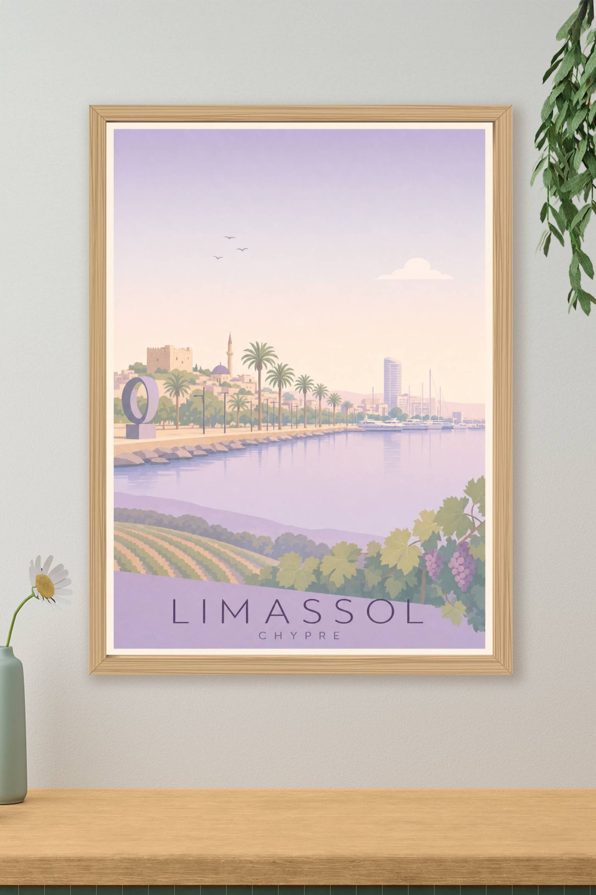 Affiche de Limassol - Poster Calme